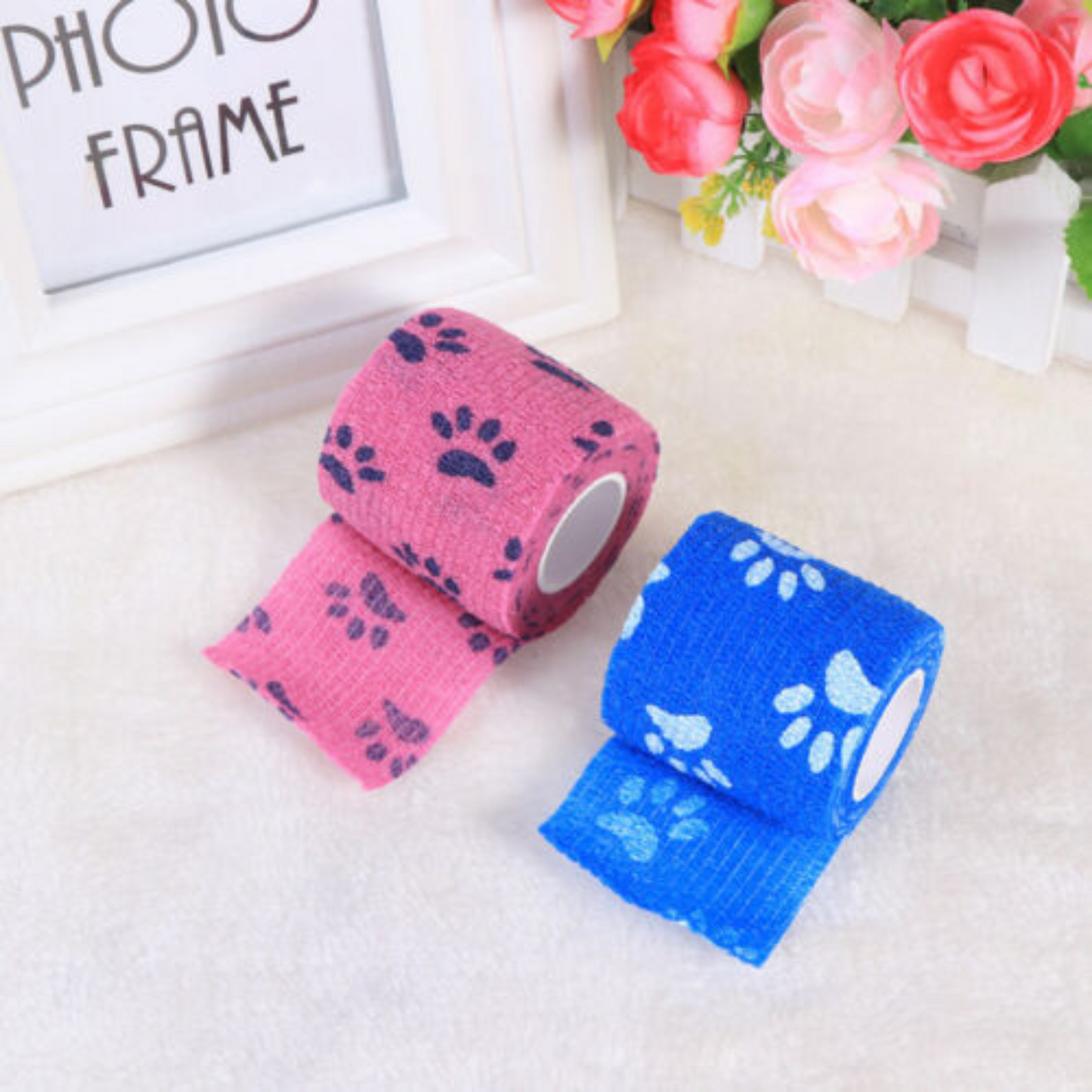 Self-Adhesive Cohesive Pet Wrap Bandages Nonwovens Vet Wrap for Animals