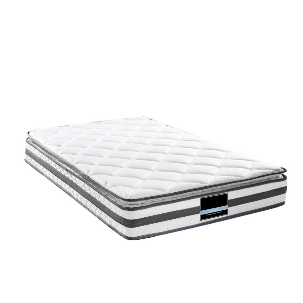 Bedding Bonnell Spring Mattress Topper - Single/King Single/ Double/Queen/King