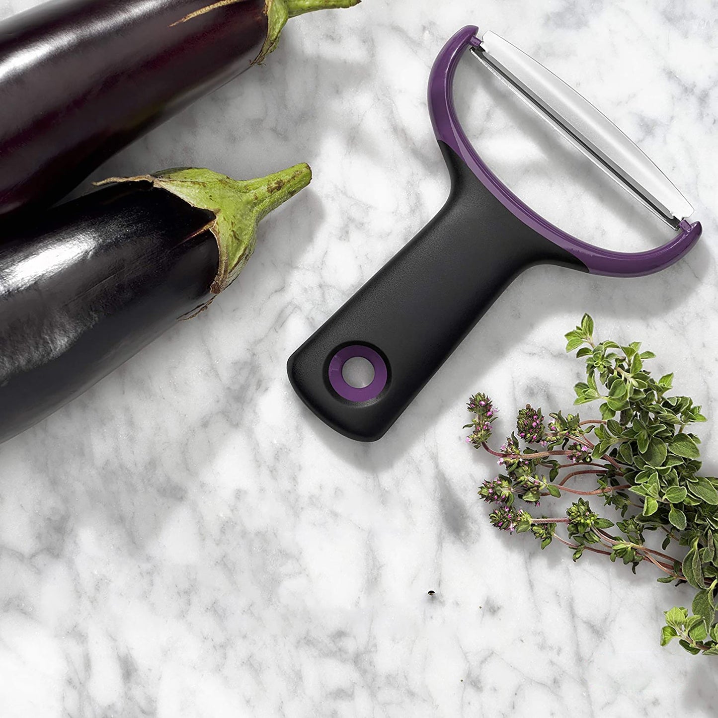 Japanese Stainless Steel Sharp Vegetable Y Peeler Large - Indigo