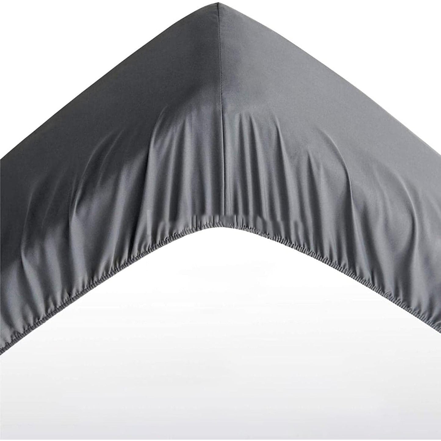 2000 TC Full Elastic Soft and Luxury Deep Pocket Fitted Bed Sheet - Grey