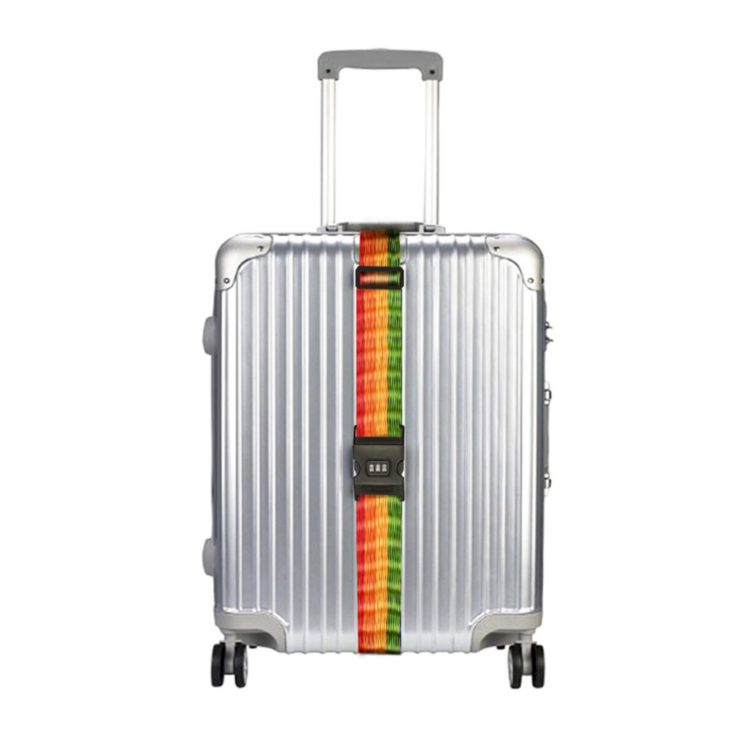 Travel Secure Lock Safe Nylon Luggage Strap Suitcase with Password Code