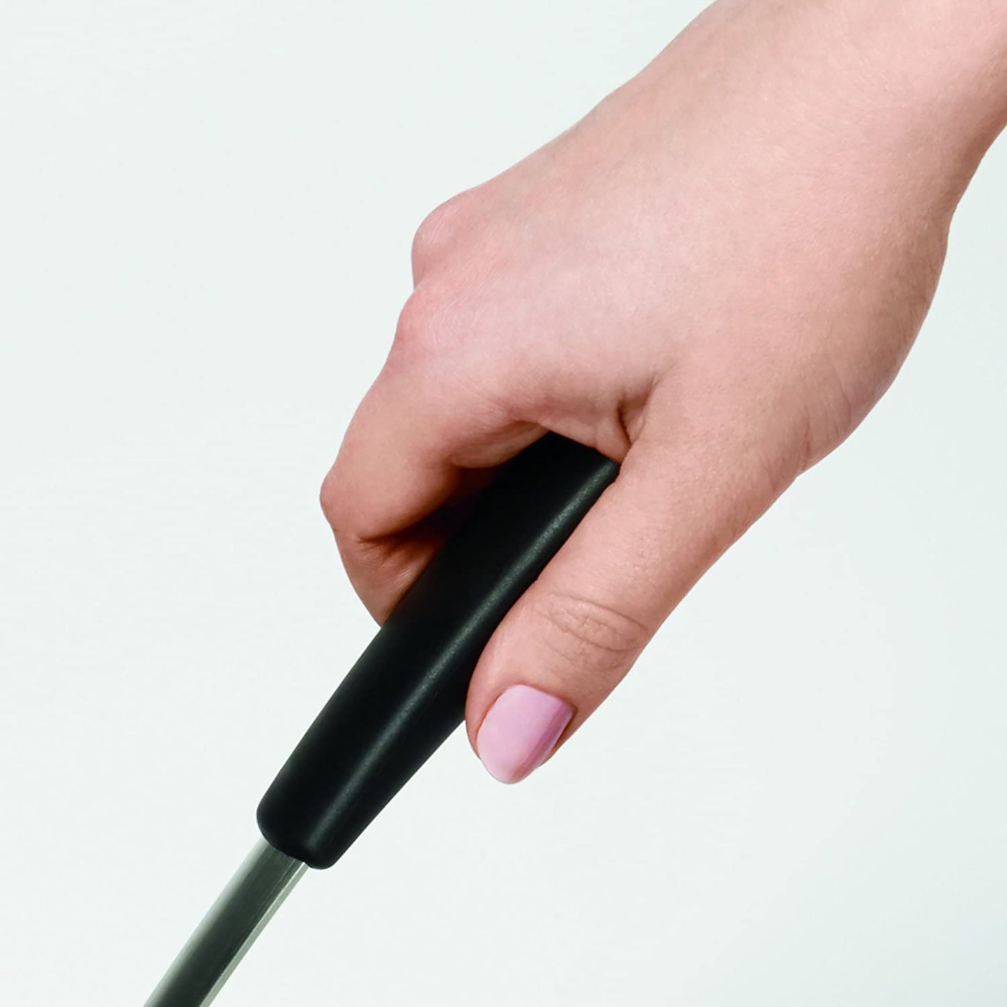 Silicone Pancake Turner Spatula for Non-Stick Cookware - Black