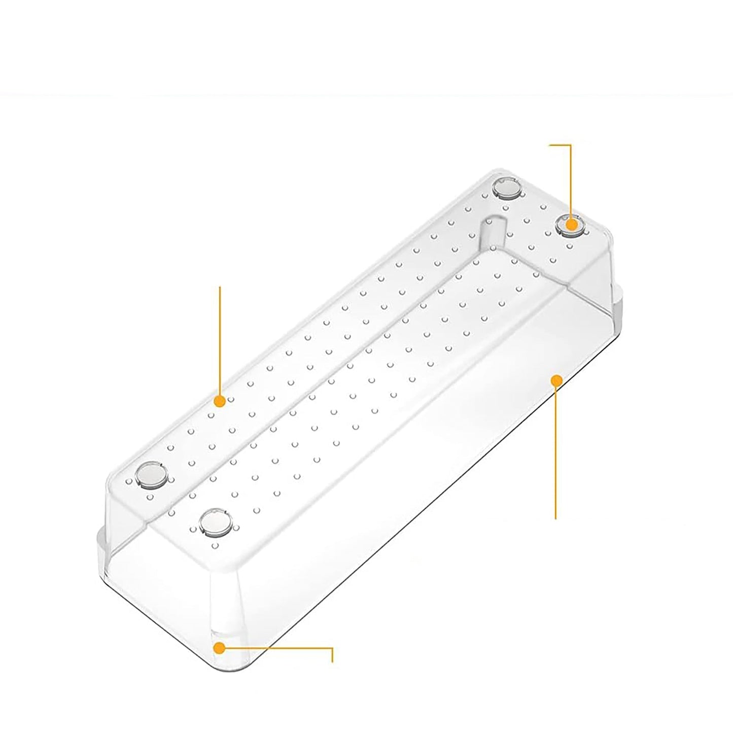 5 Different Size Desk Drawer Divider and Organizer Trays for Storage - 20 Pcs
