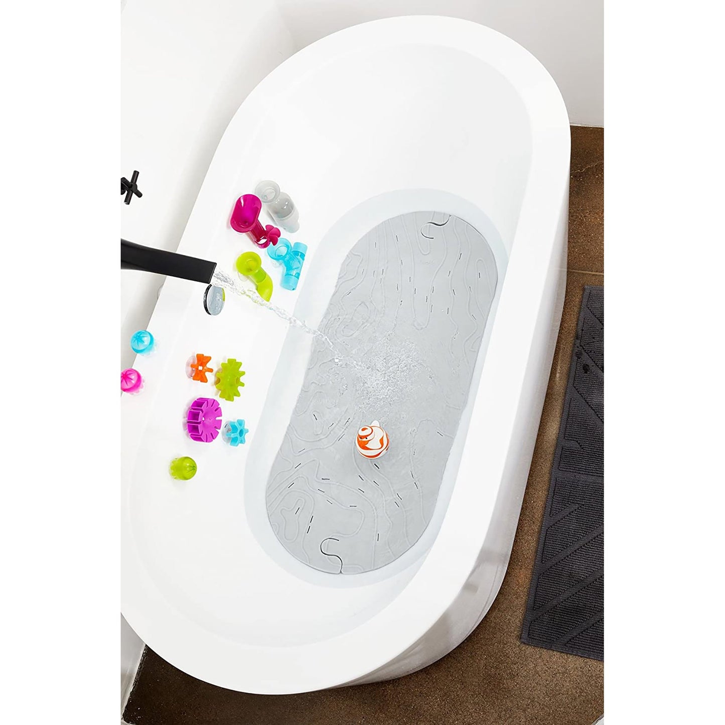 Extra Large Bath Mat - Grey