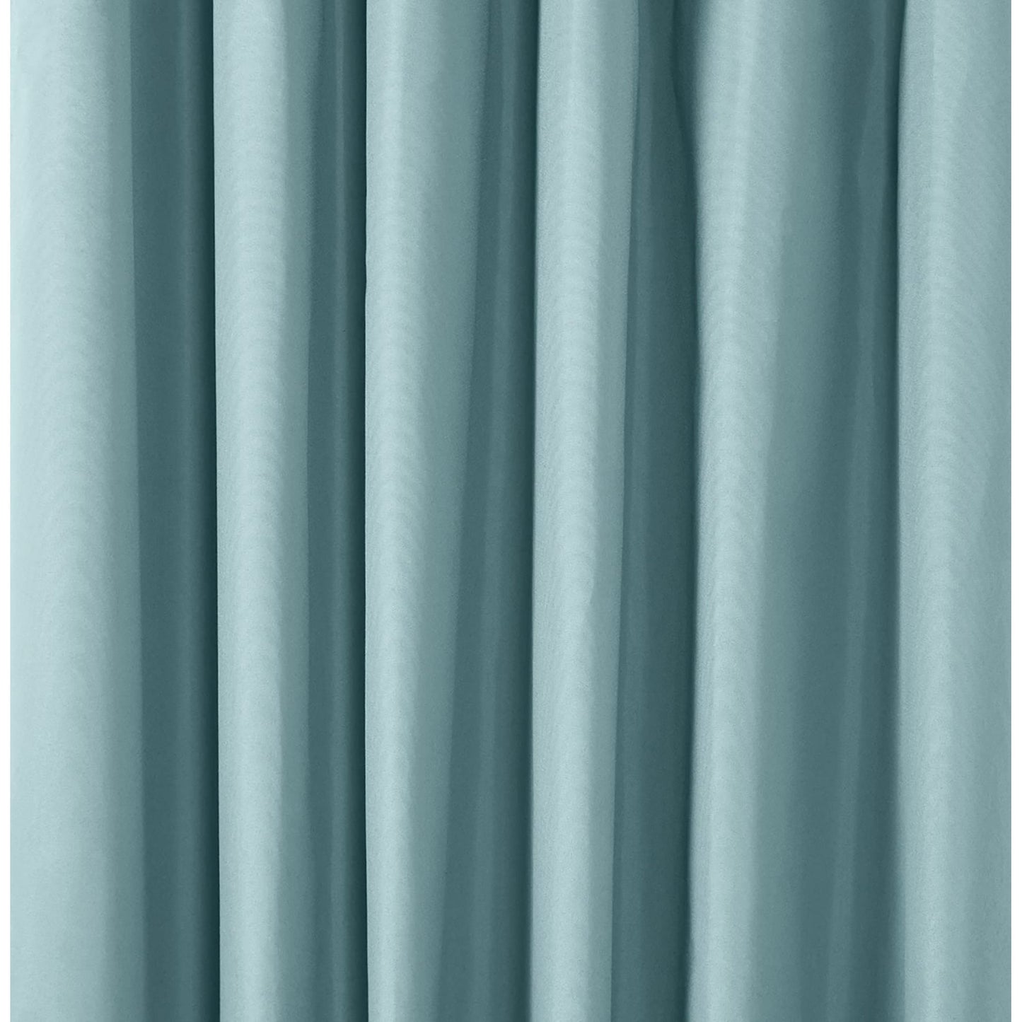 Room Darkening Blackout Window Curtains with Tie Backs Set 2 Panels - Seafoam Green