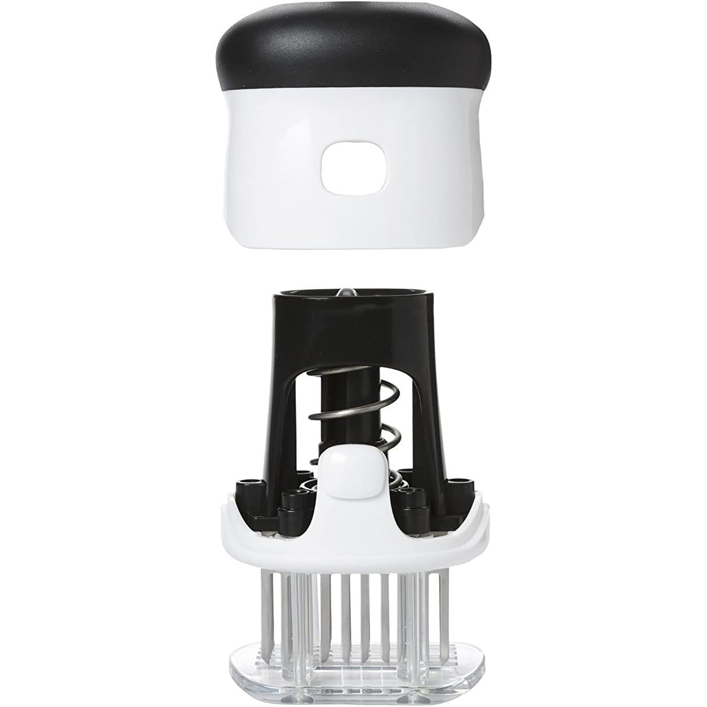 Bladed Meat Tenderizer Tool with 50 Blades - White