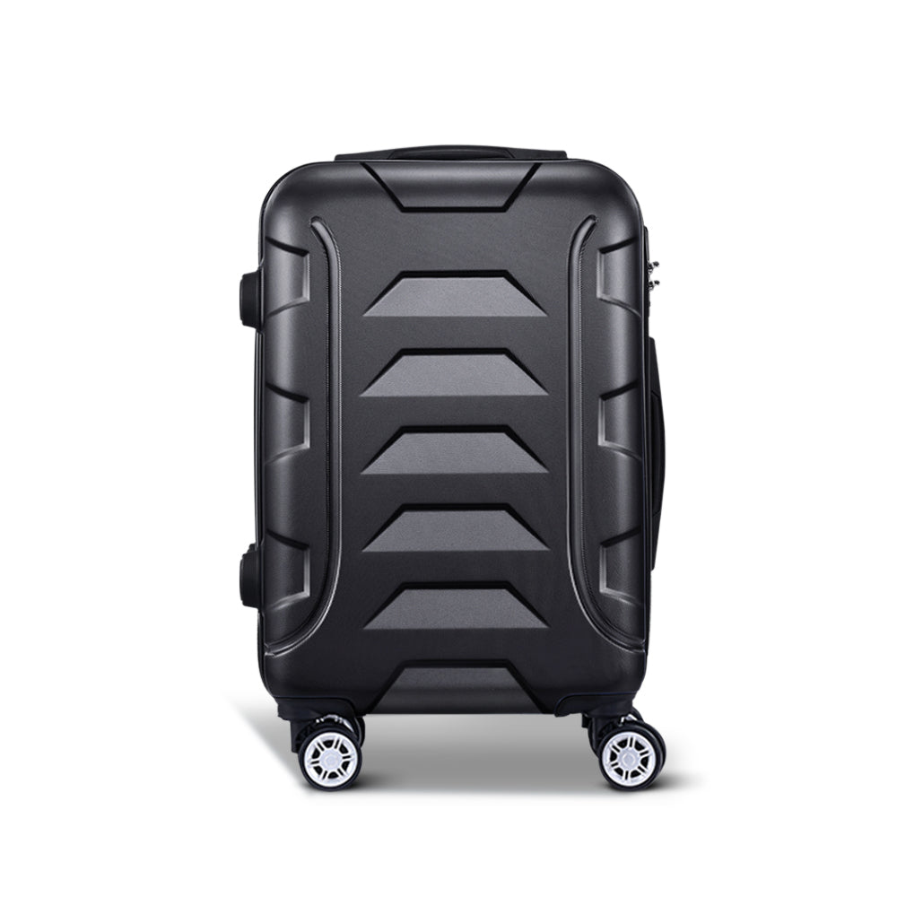 20" Luggage Travel Suitcase Set Trolley Hard Case Strap Lightweight