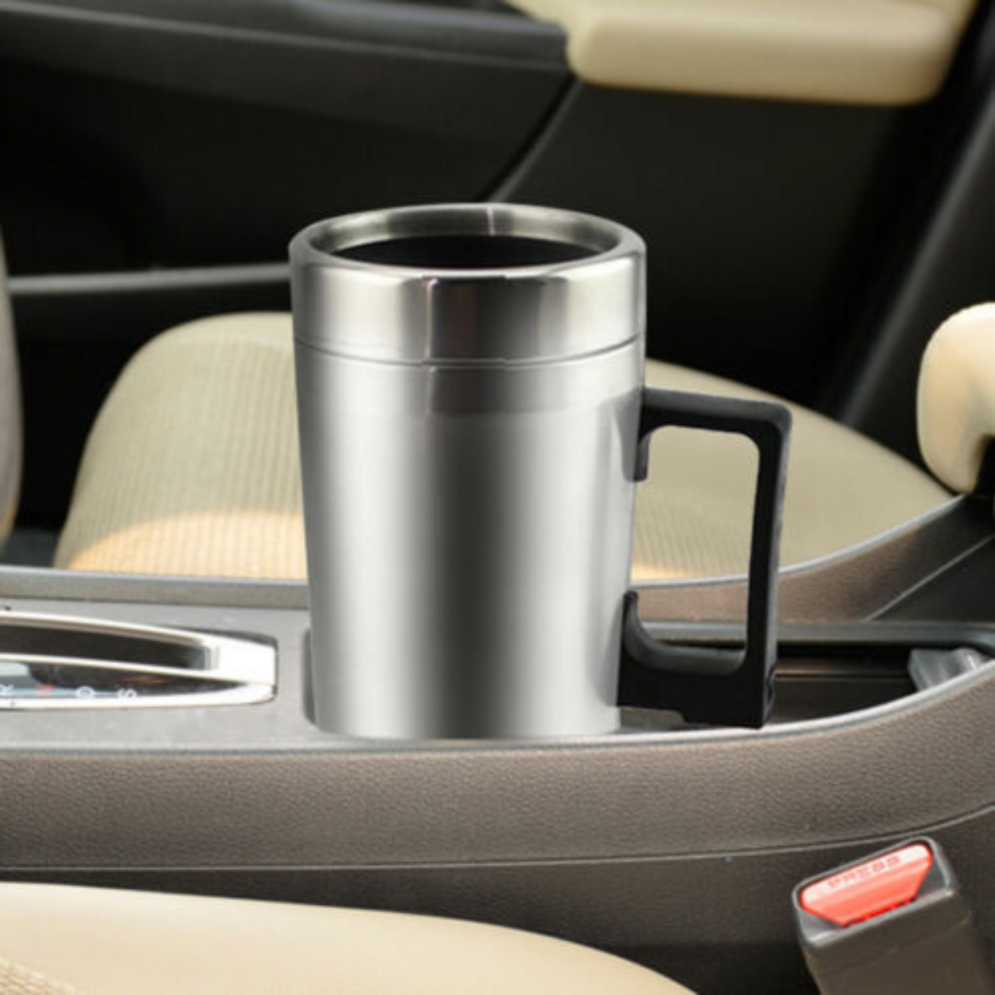 300ml Stainless Steel Car Kettle Heating Travel Cup for Vehicles
