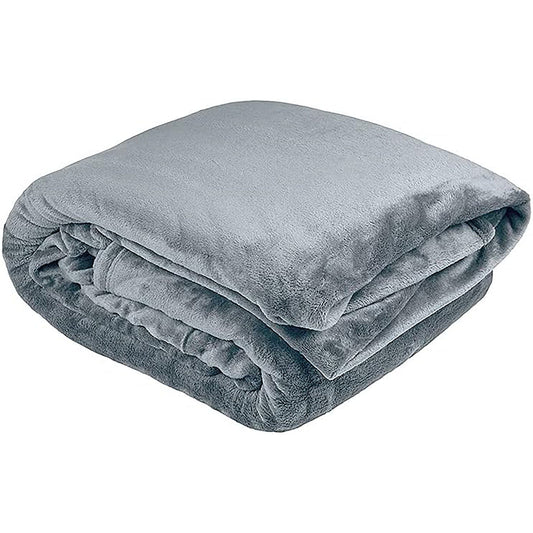 Polyester Modern Ultraplush Single Layered Blanket - Blue