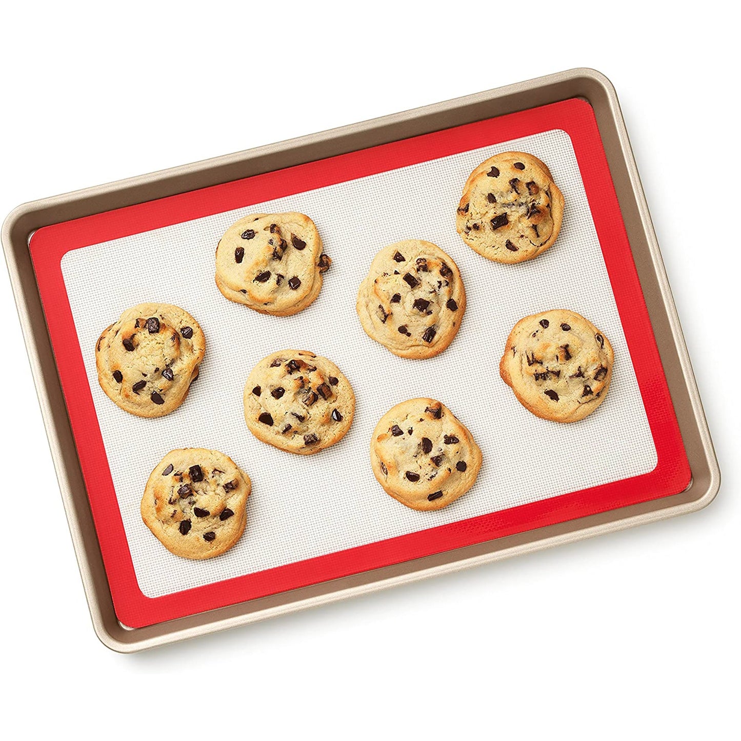 Durable Food Safe Silicone Baking Mat - Red