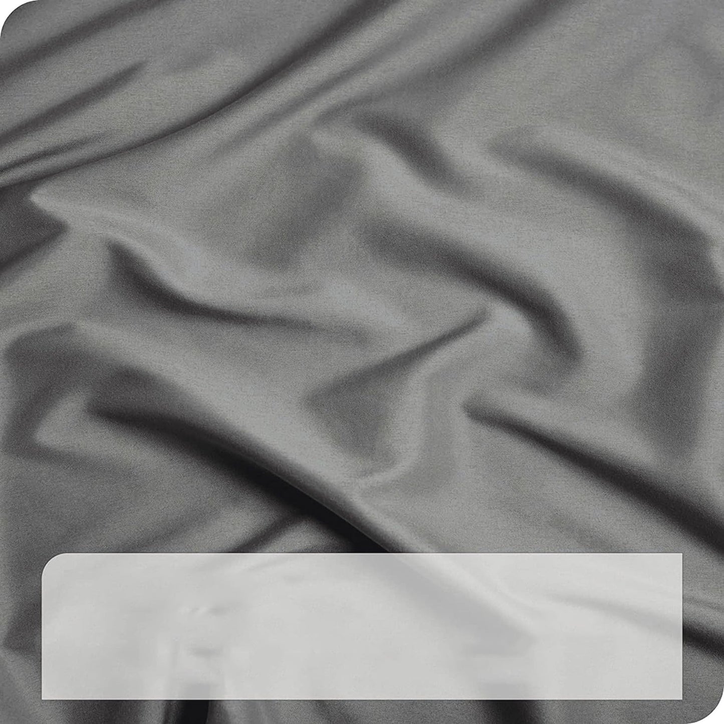 Soft Comfort Breathable Extra Deep Pocket Bed Sheet Set - Grey