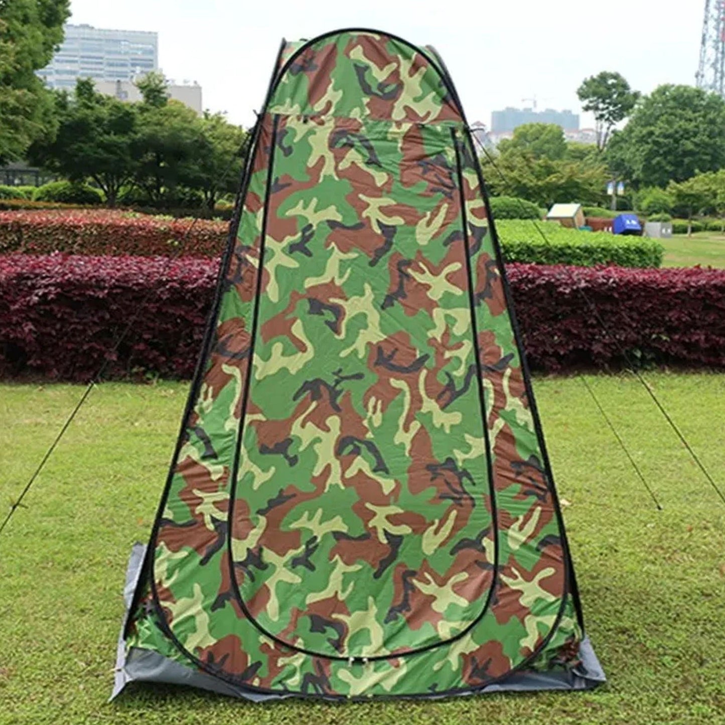 Portable Pop Up Shower Tent for Privacy and Changing Camping Toilet