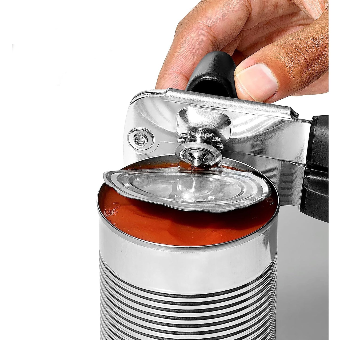 Soft-Handle Can Opener 7.1x2 Inch - Black