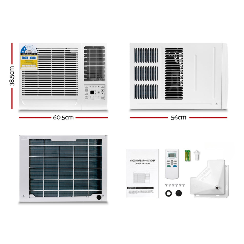 Window Air Conditioner Portable 2.7kW Wall Cooler Fan Cooling Only