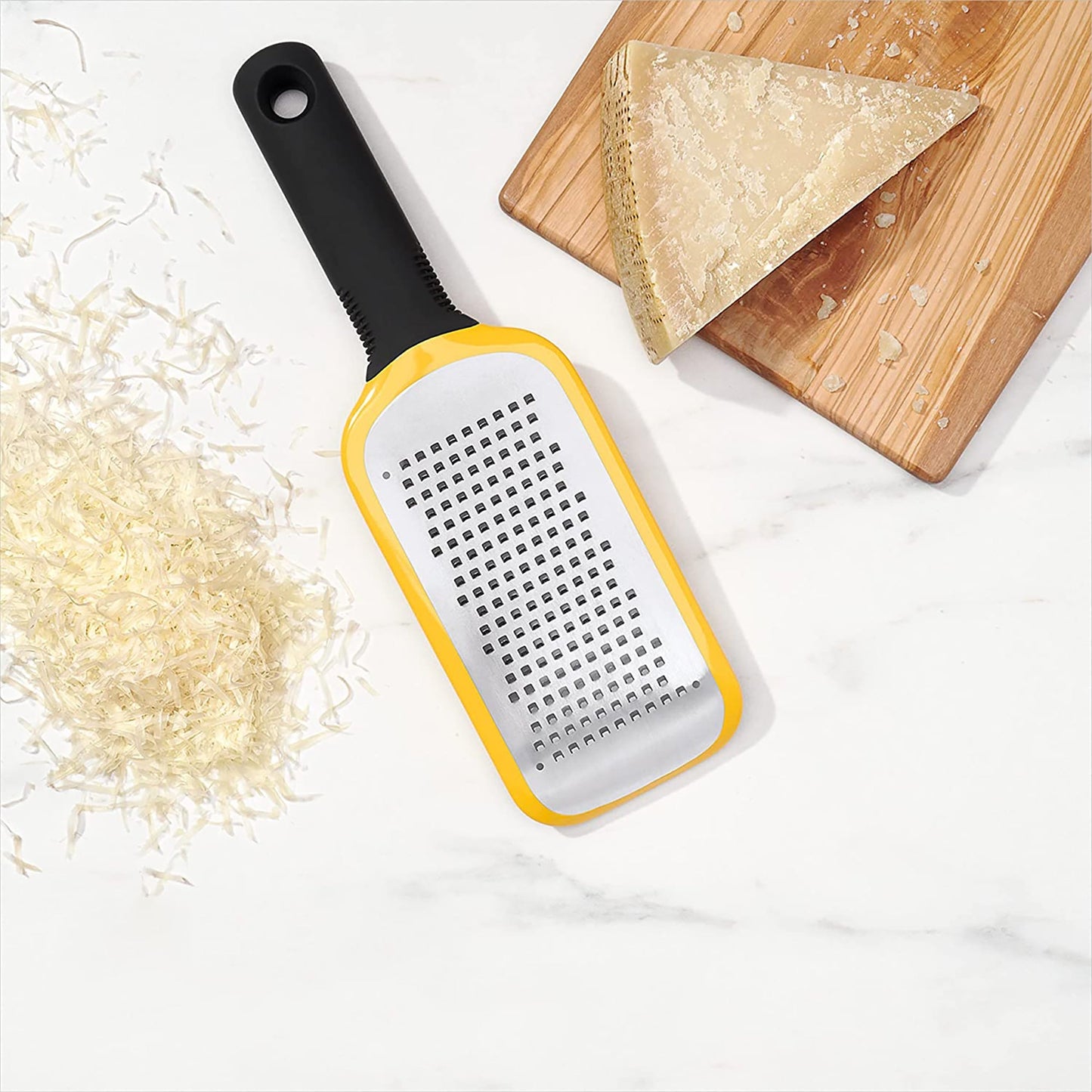 Etched Medium Grater 11 x 3.5 Inch - Yellow