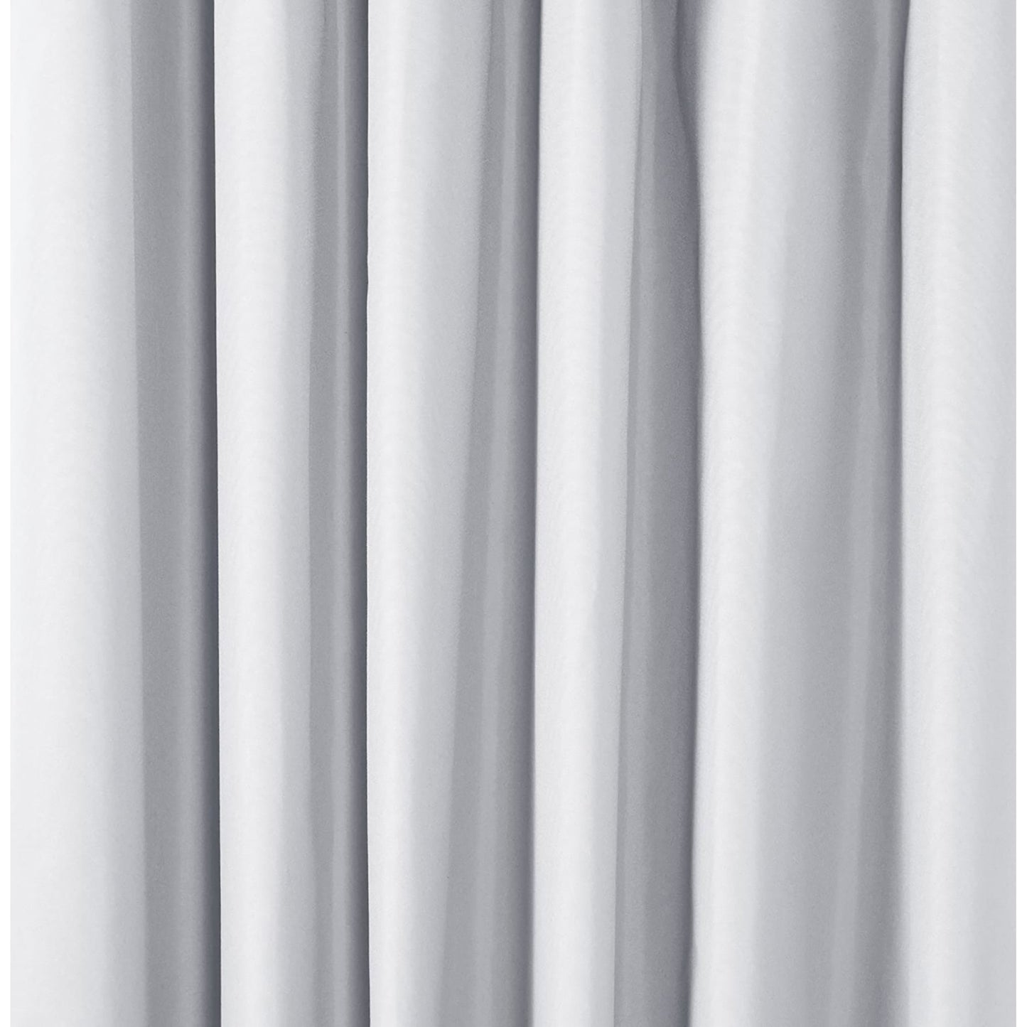 Room Darkening Blackout Window Curtains with Tie Backs Set 2 Panels - White