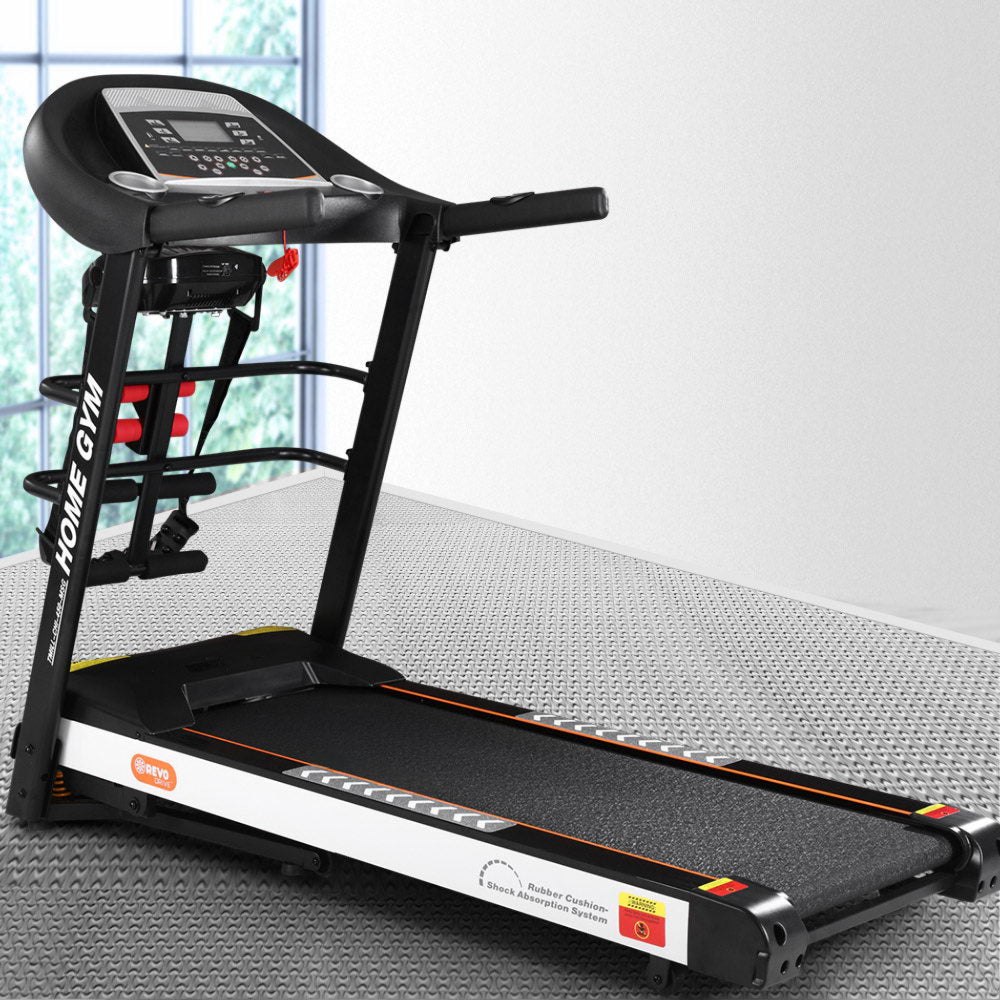 Electric Treadmill Auto Incline Home Gym Run Exercise Machine - 3.5HP