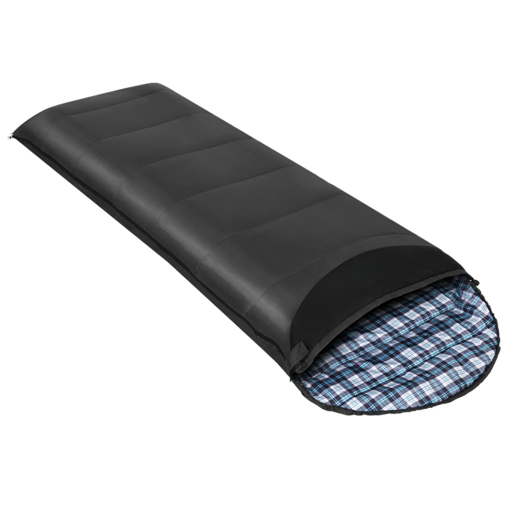 Sleeping Bag Single Camping Hiking Winter Thermal - 190T