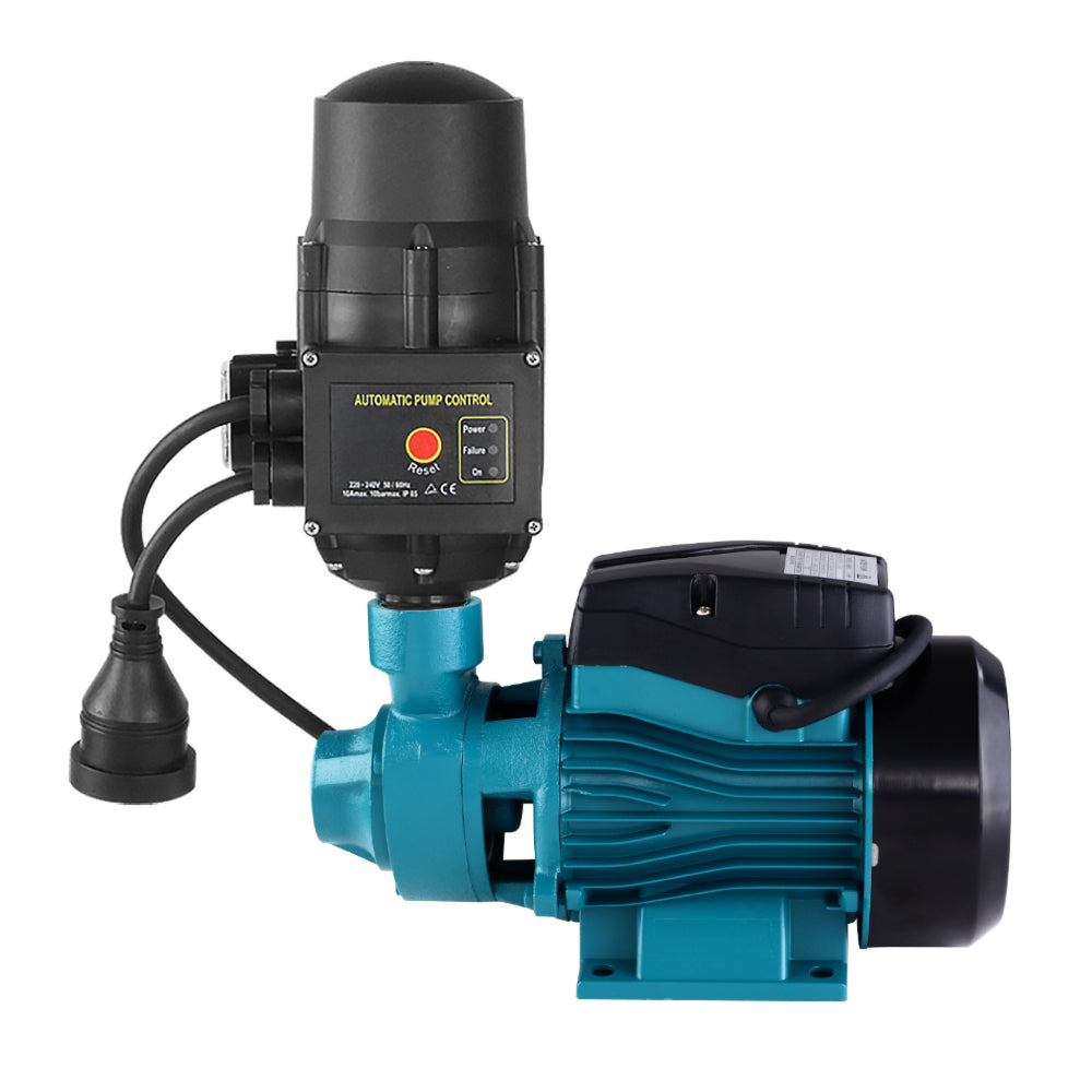 Auto Peripheral Pump Controller Clean Water Garden Irrigation Blue - QB60