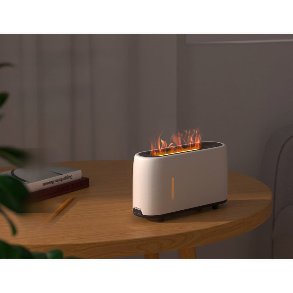 Ultrasonic Aroma Diffuser LED Flame Light