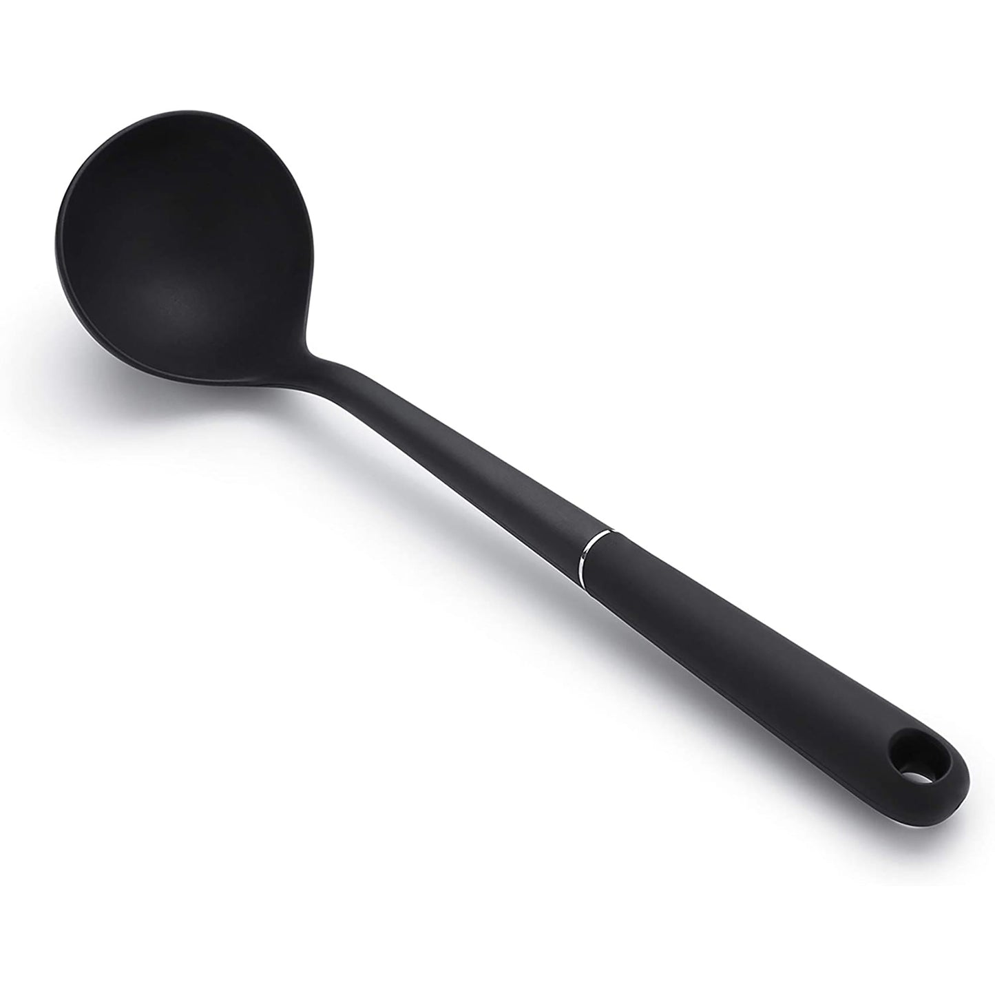 Nylon Soup Ladle Kitchen Utensil - Black