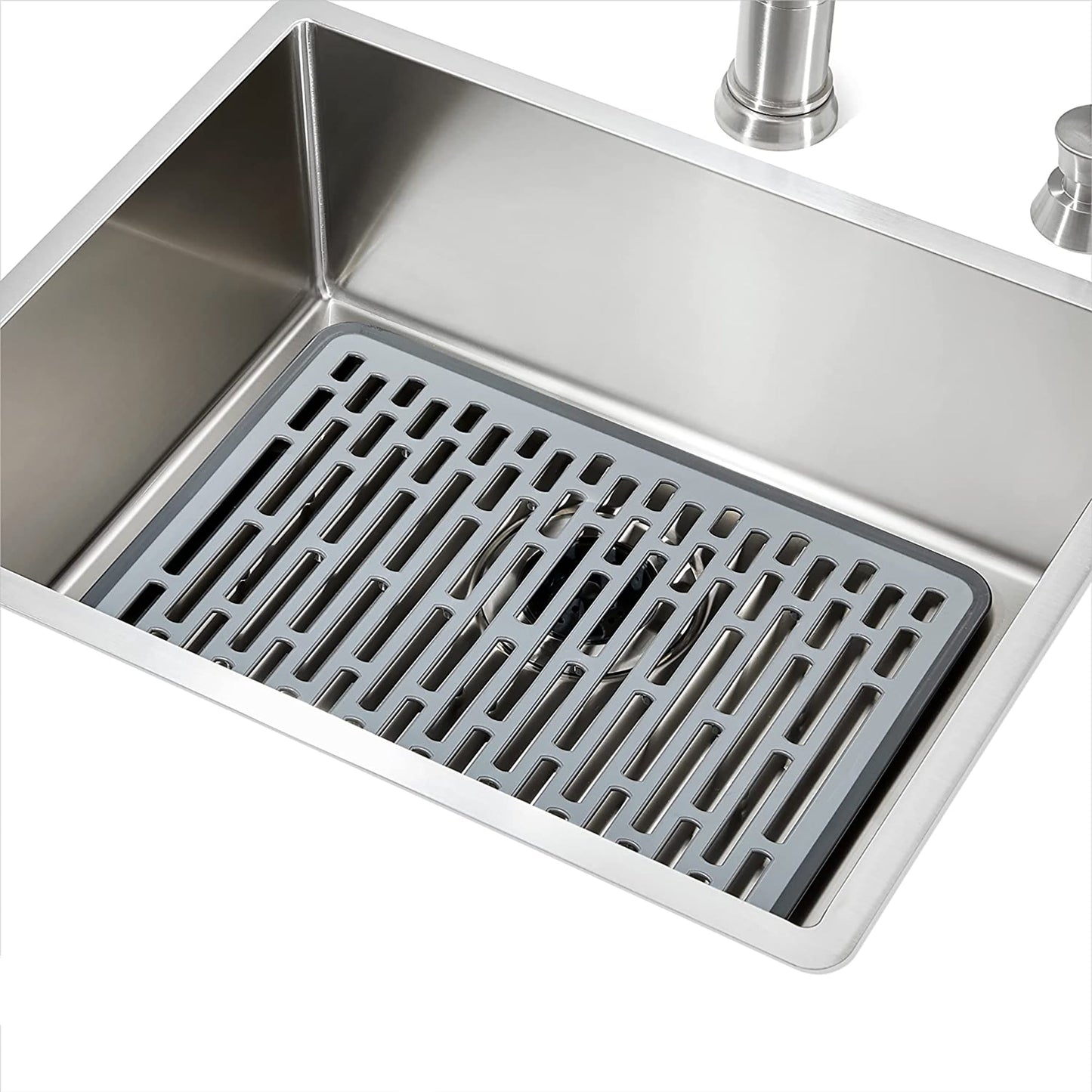 Large Sink Silicone Kitchen Mat - Grey