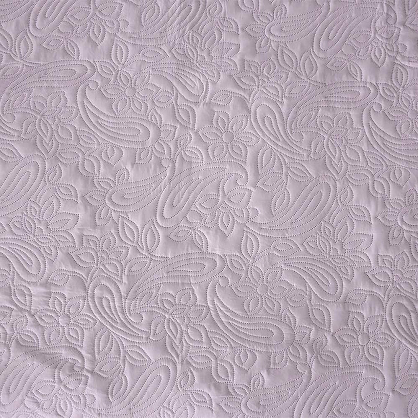 Intricate Paisley Embossed Coverlet Set - Dusk