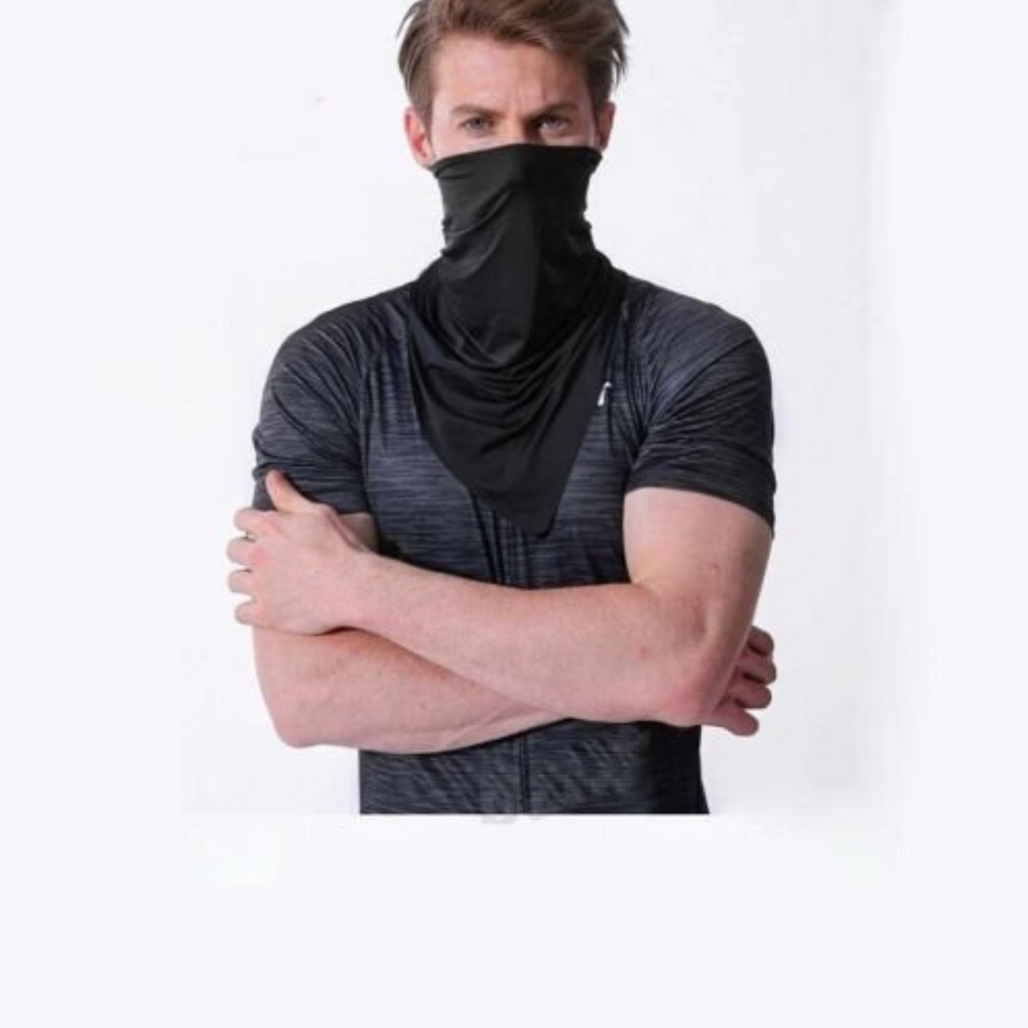 Half Face Mask Scarf Balaclava Neck Cover for Motorcycle Cycling UV Sun Protection