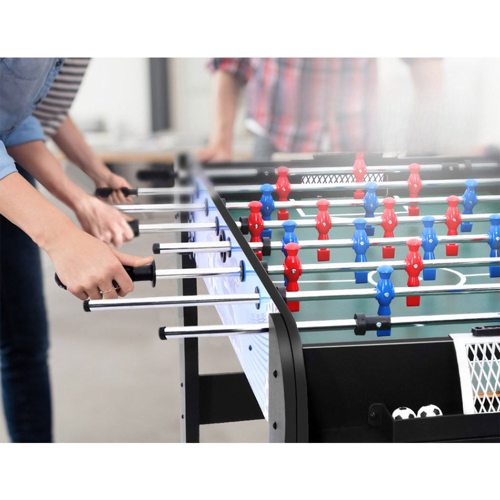 4FT Soccer Table Foosball Football Game Home Party Pub Size Kids Adult Toy Gift