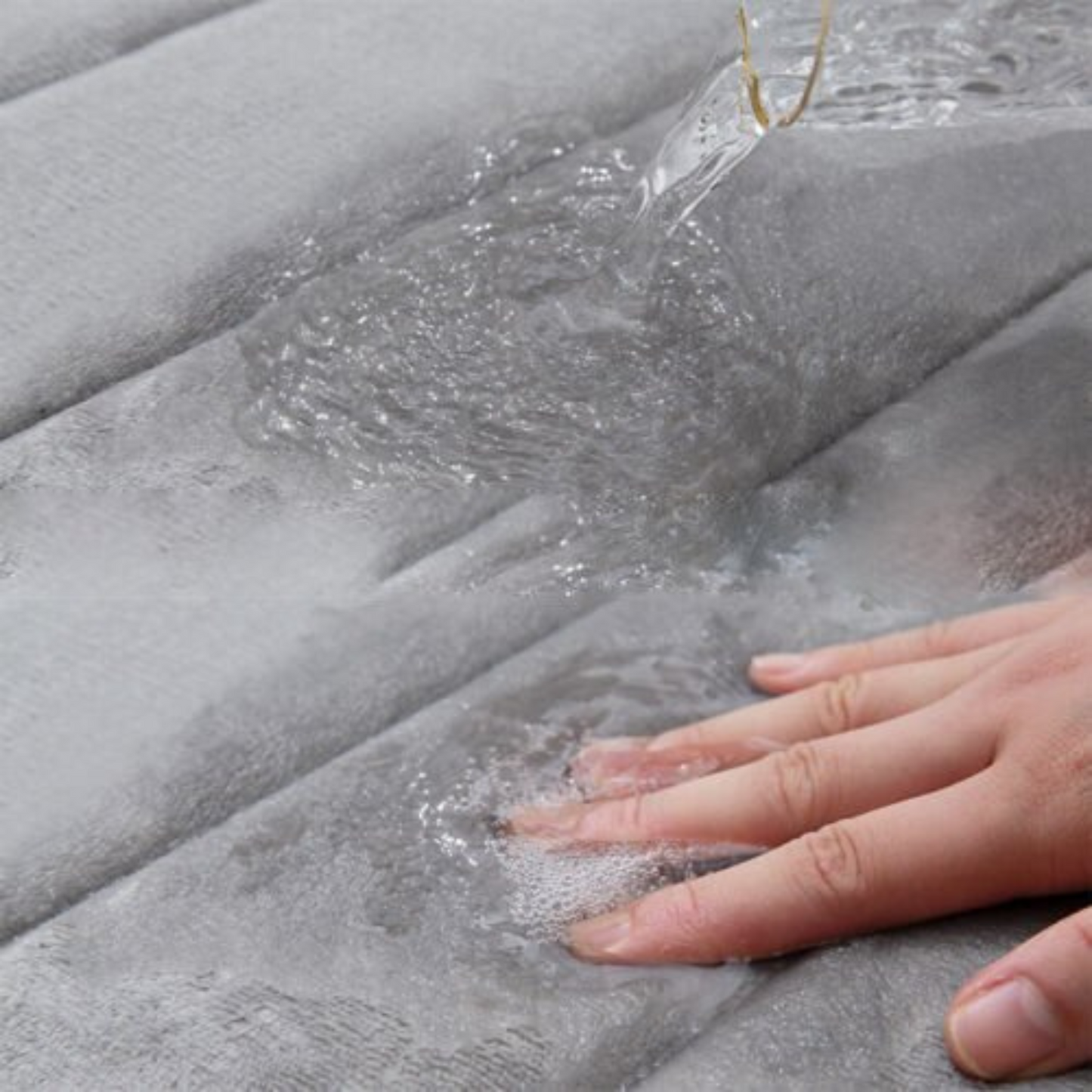 1pc Non-Slip Soft Absorbent Memory Foam Bath Mat Bathroom Bedroom Floor Tub Rug