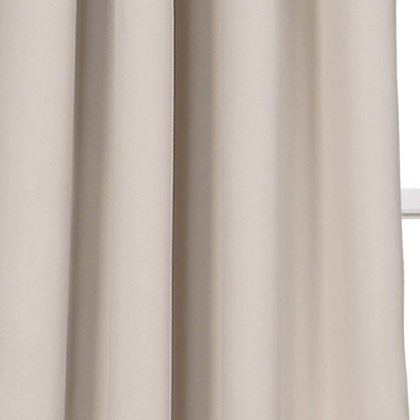 Insulated Grommet Blackout Curtain Panel Set 52x108 Inch - Wheat