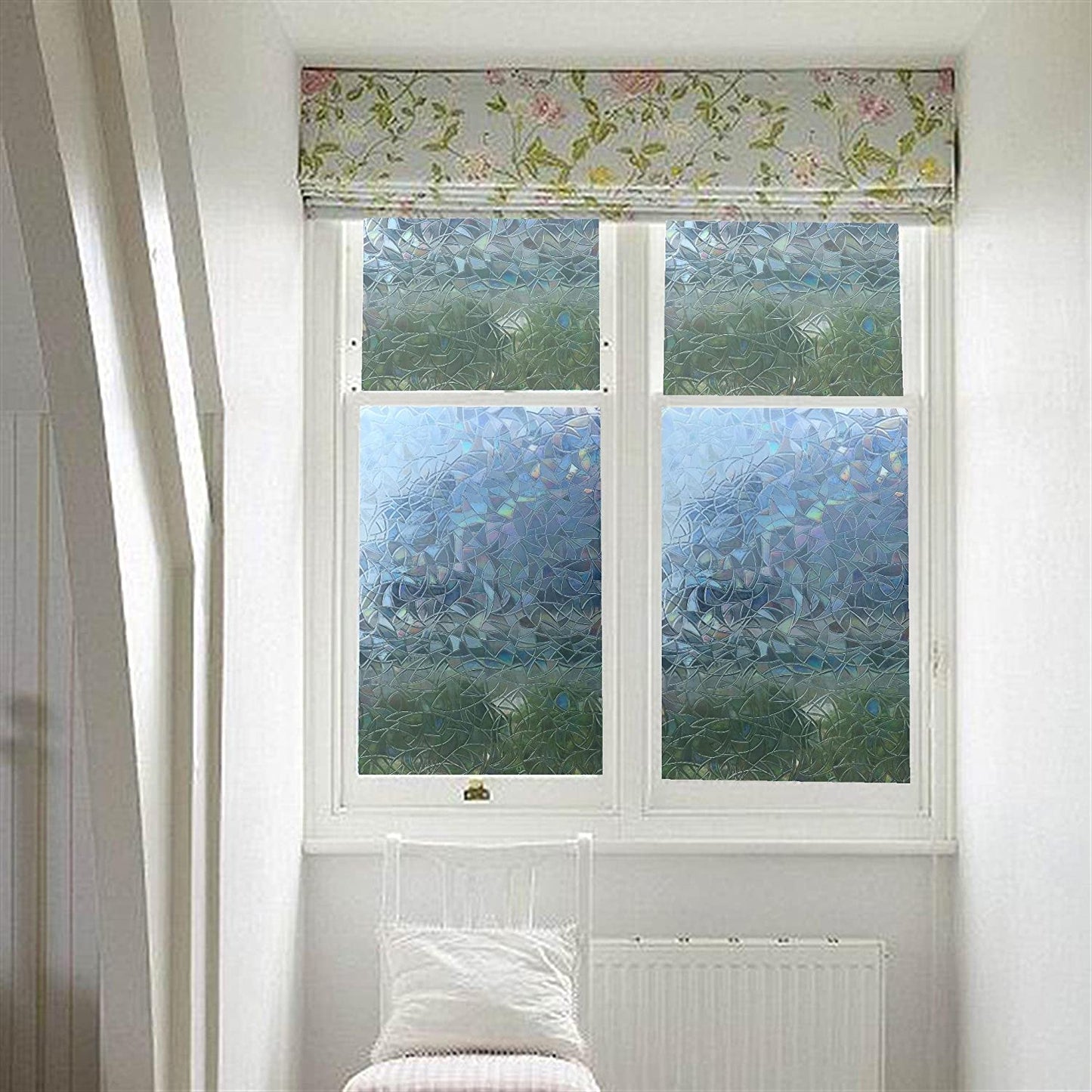 3D Privacy Anti UV Removable Static Cling Window Film 45x254 cm