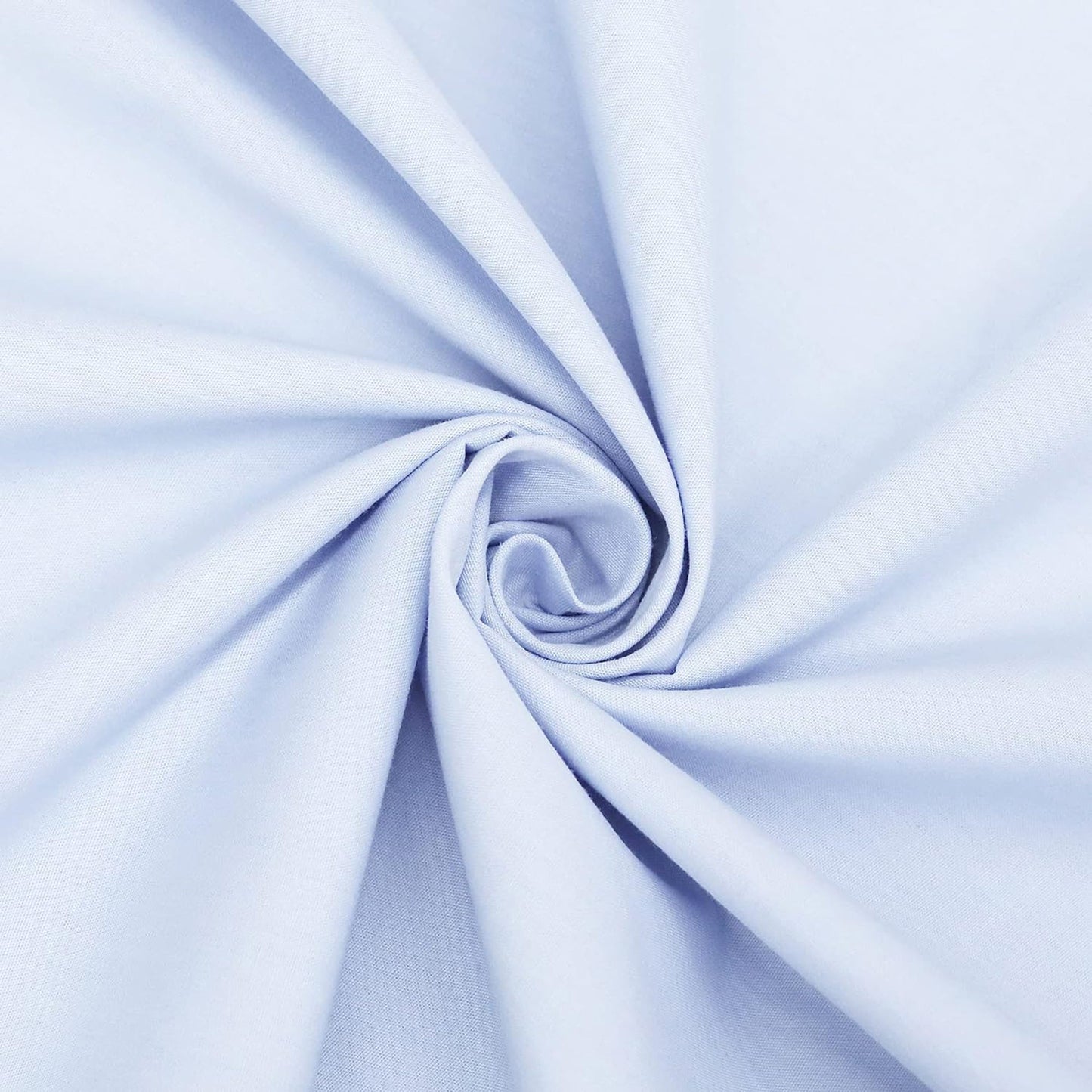 300 Thread Count Sheet Set 50% Cotton 50% Polyester Bed Sheet Set - Light Blue