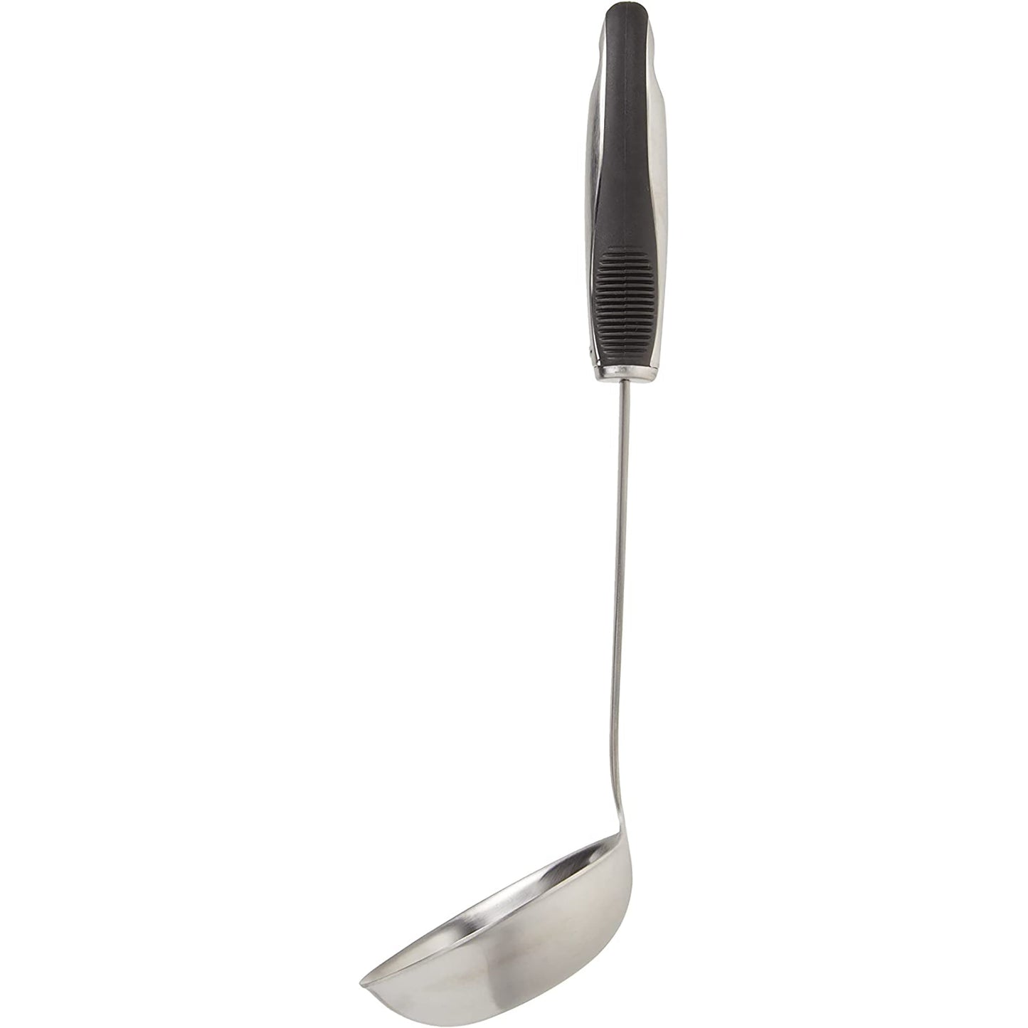 Stainless Steel Soup Ladle Kitchen Utensil - Grey