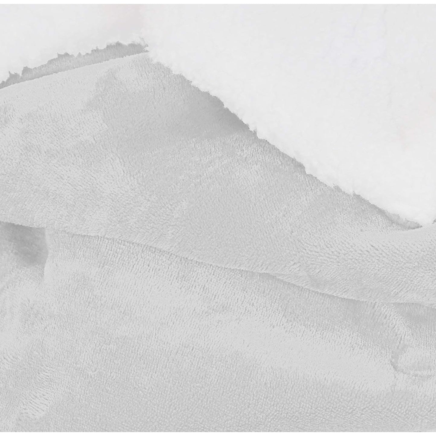 Ultra-Soft Micromink Sherpa Blanket - Grey