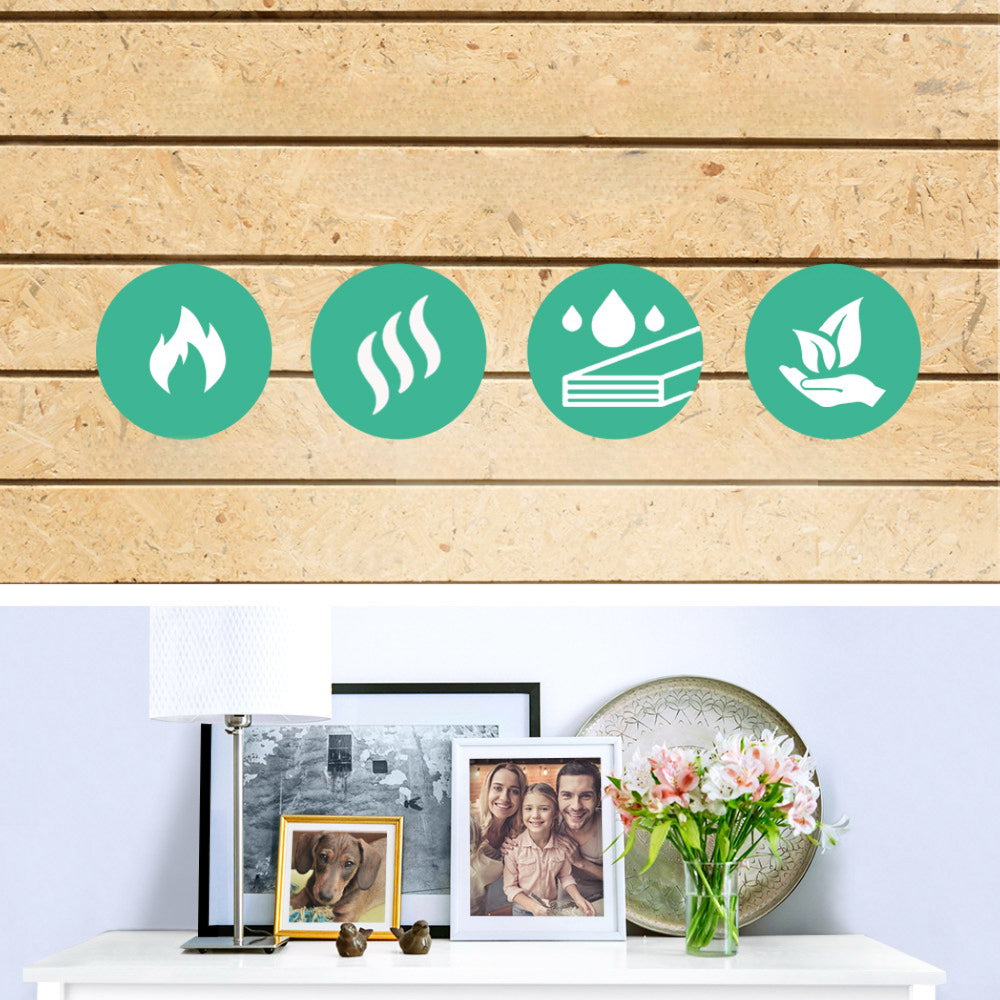 Wooden Storage Console Table - White