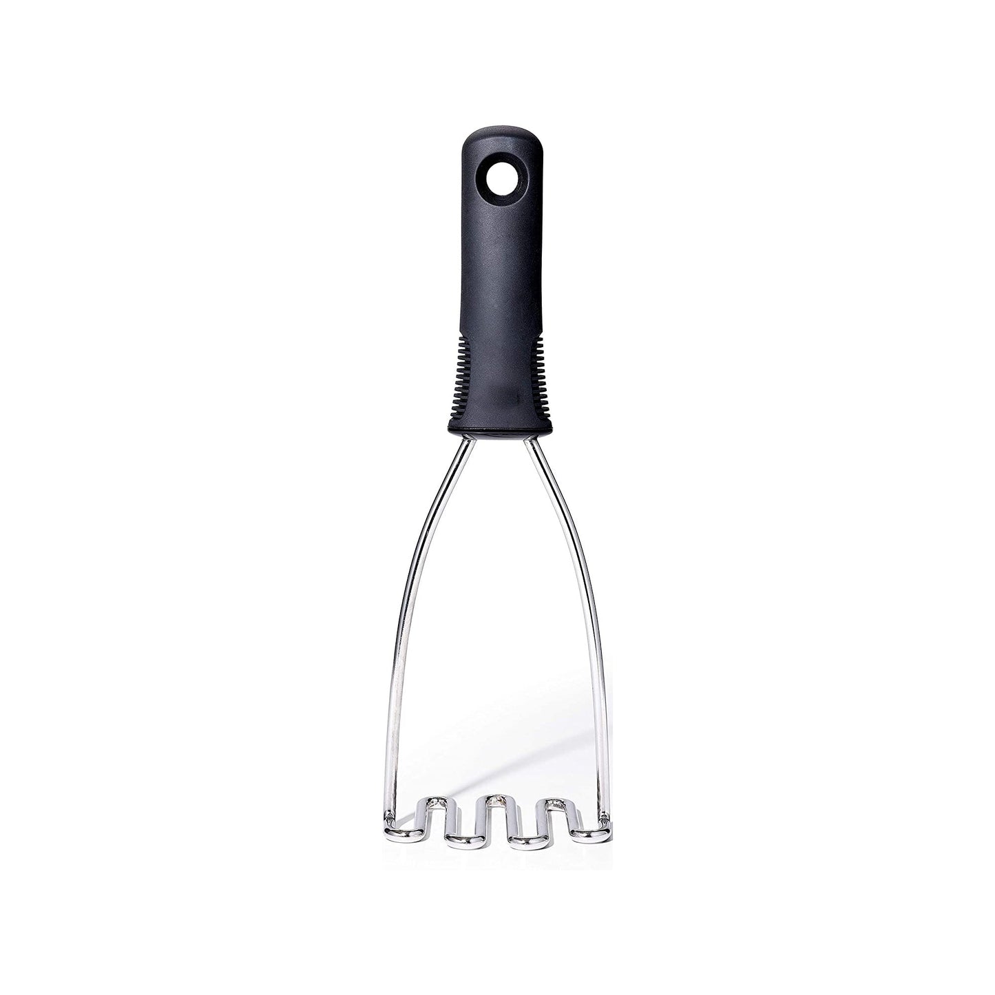 Stainless Steel Wire Potato Masher 10.6x3.4 Inch - Black