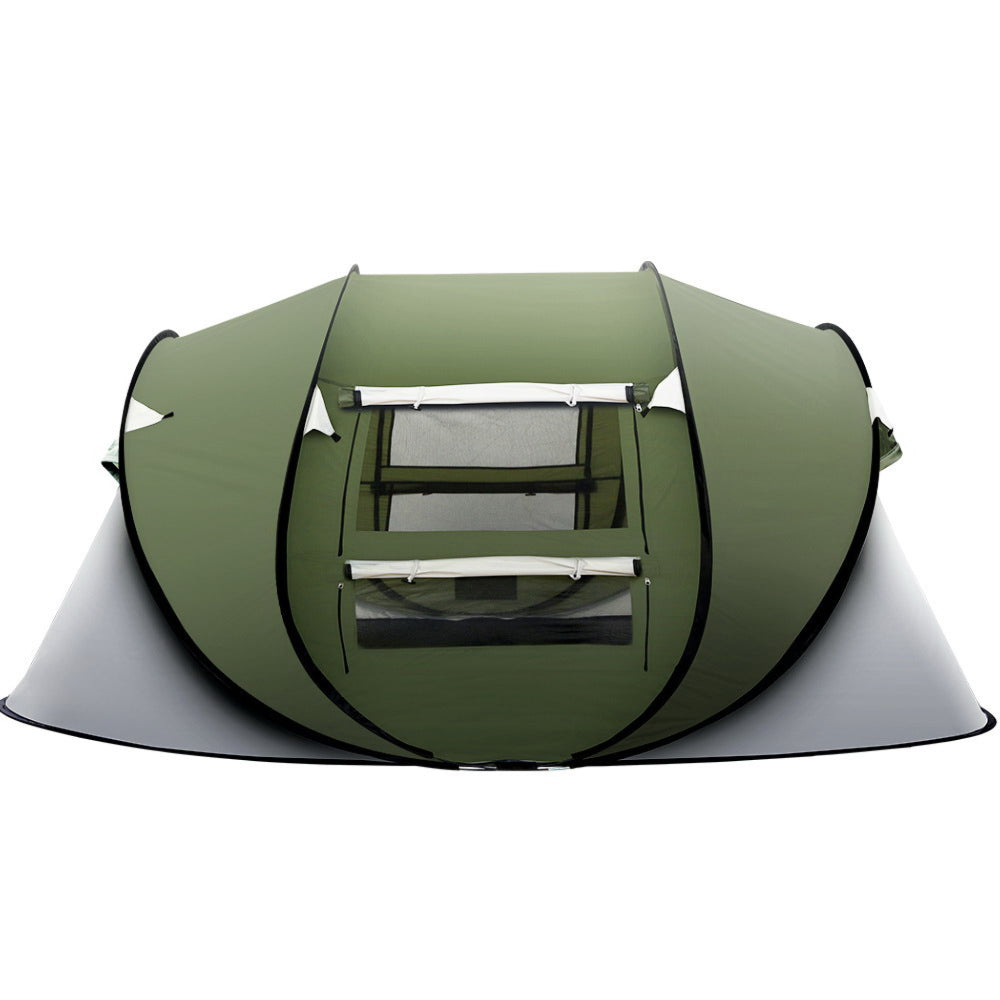 Camping Tent Pop Up Family Hiking Beach Dome - Fits 4 to 5 Person