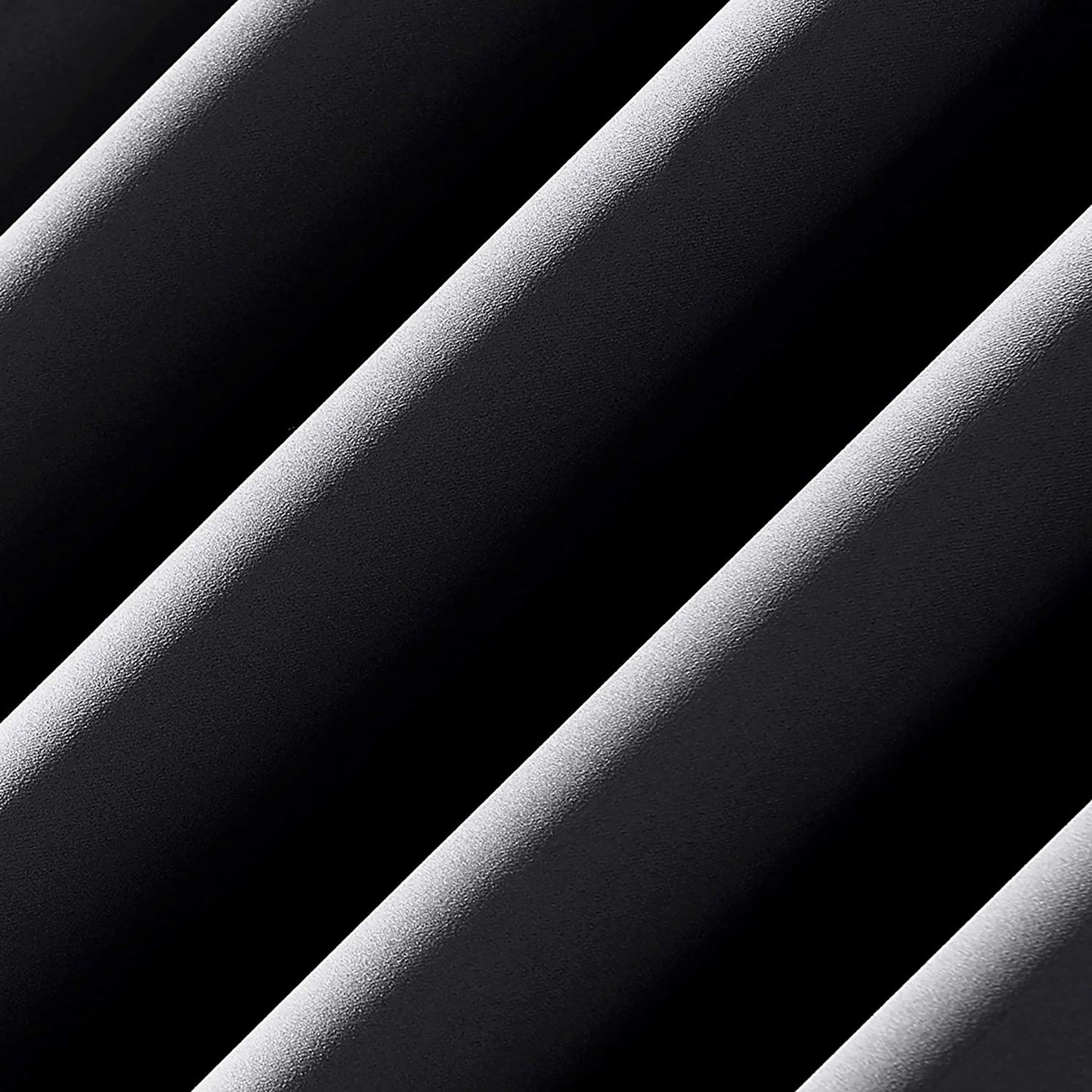 Oslo Theater Grade Extreme Total Blackout Rod Pocket Curtain Panel 52x63 Inches - Coal