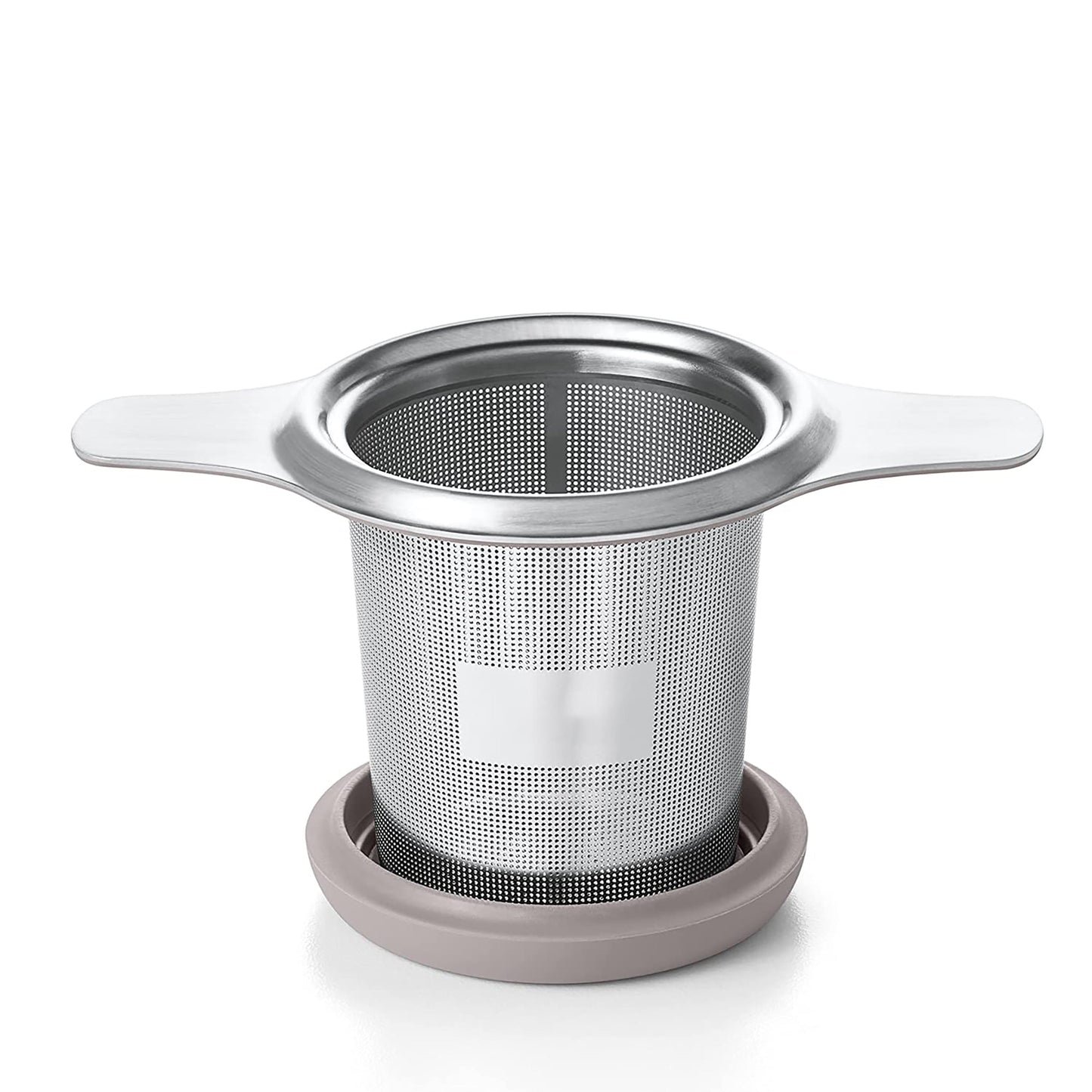 Tea and Coffee Infuser Basket Stainless Steel - Grey