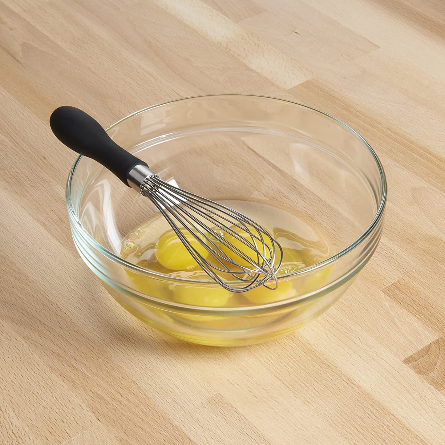Soft Grip Kitchen Whisk 9 Inch - Black