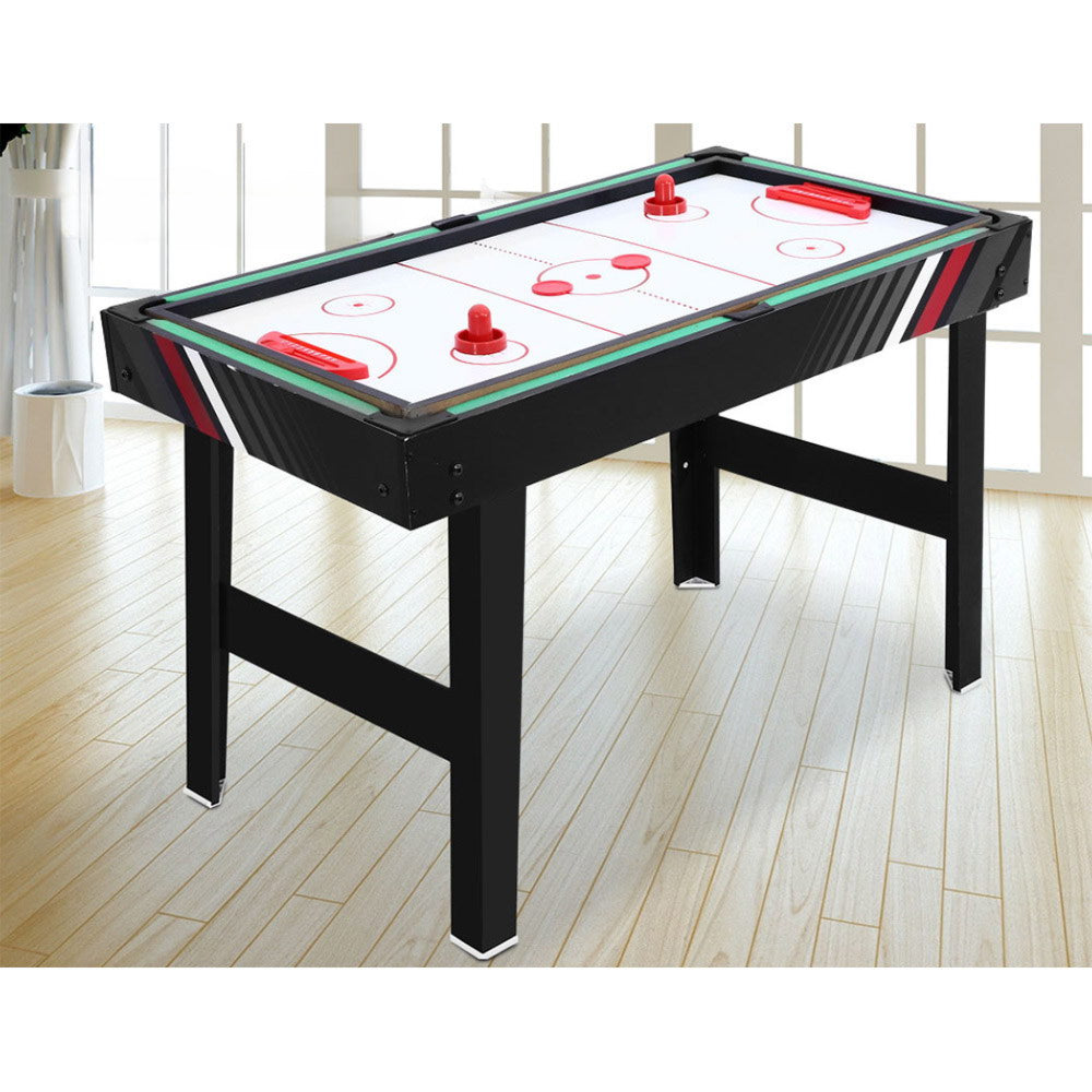 4FT 4-In-1 Soccer Table Tennis Ice Hockey Pool Game Football Foosball Kids Adult