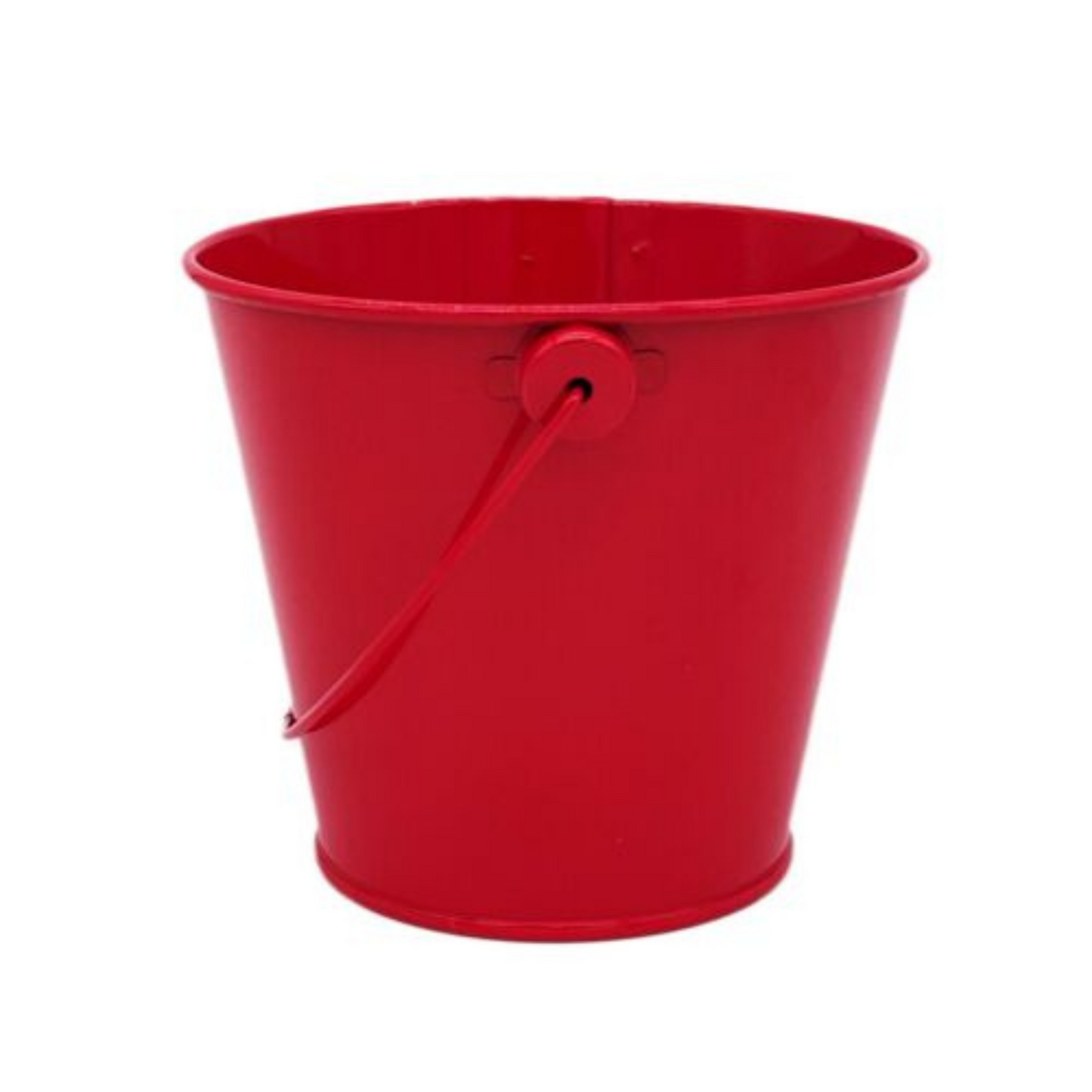 1pc Small Metal Bucket with Handles Mini Tins Pails for Wedding Party Candy Plants