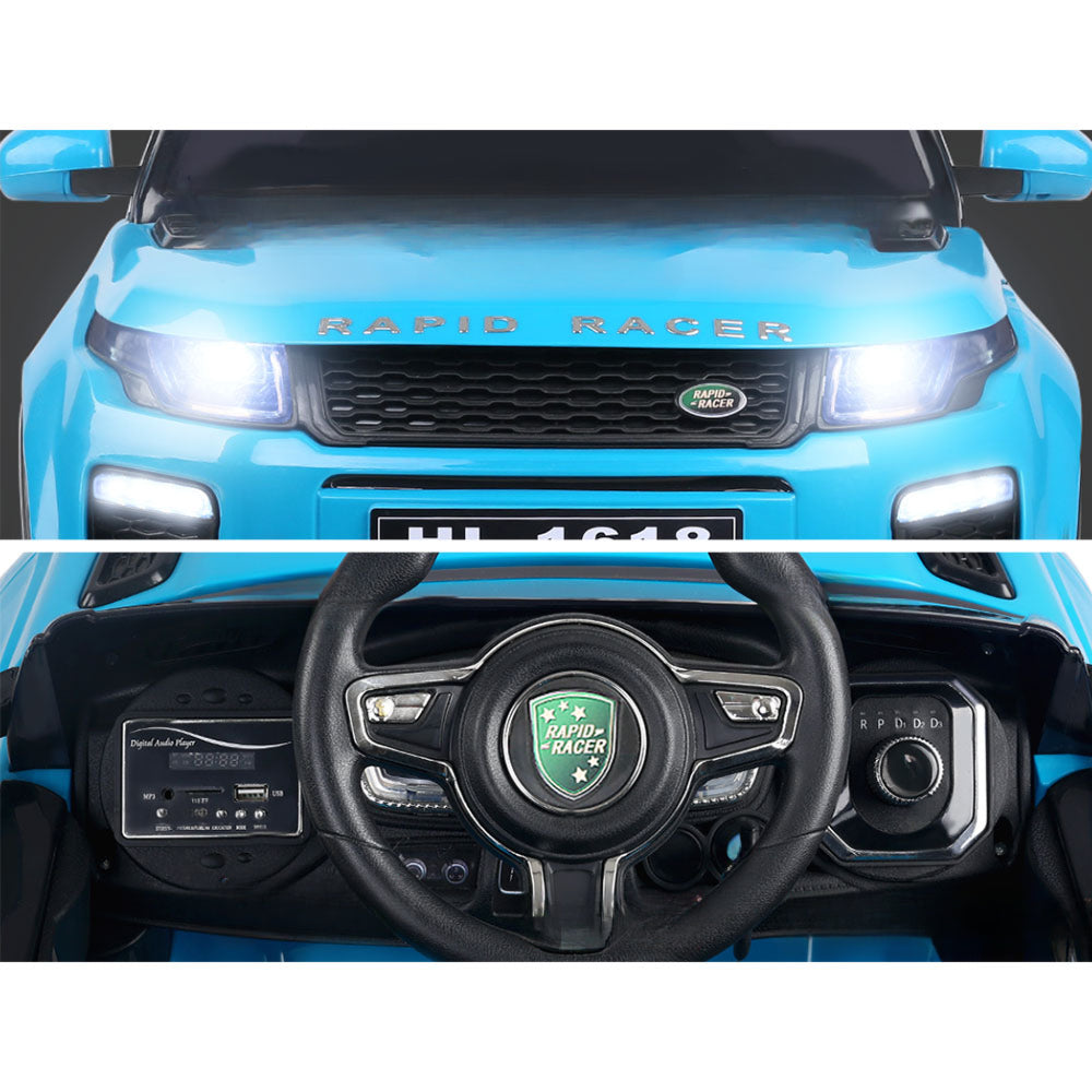 Ride On Car Toy Kids Electric Cars 12V Battery SUV Blue