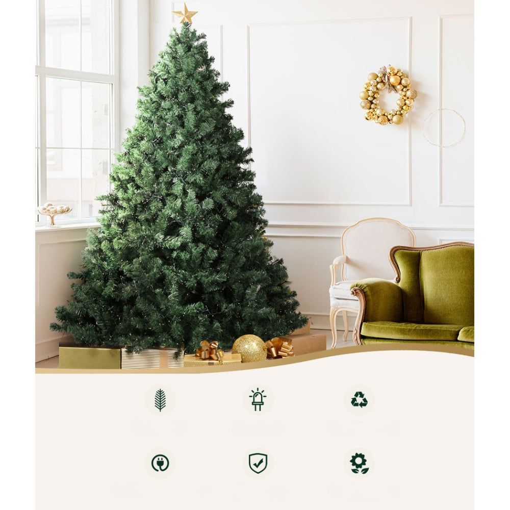 Christmas Tree Xmas Lights Warm White 3000 LED - 2.1m