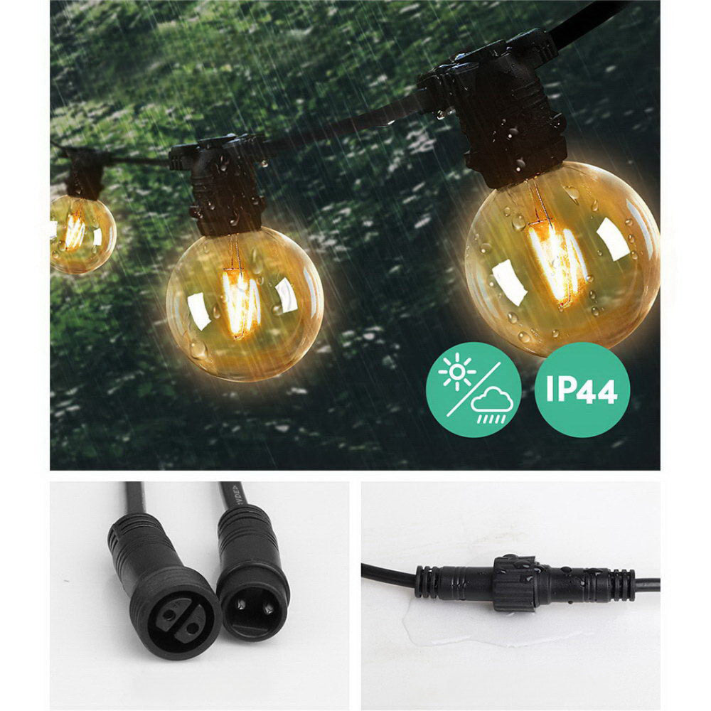 Outdoor LED Festoon Lighting Kits Wedding Party - 68m