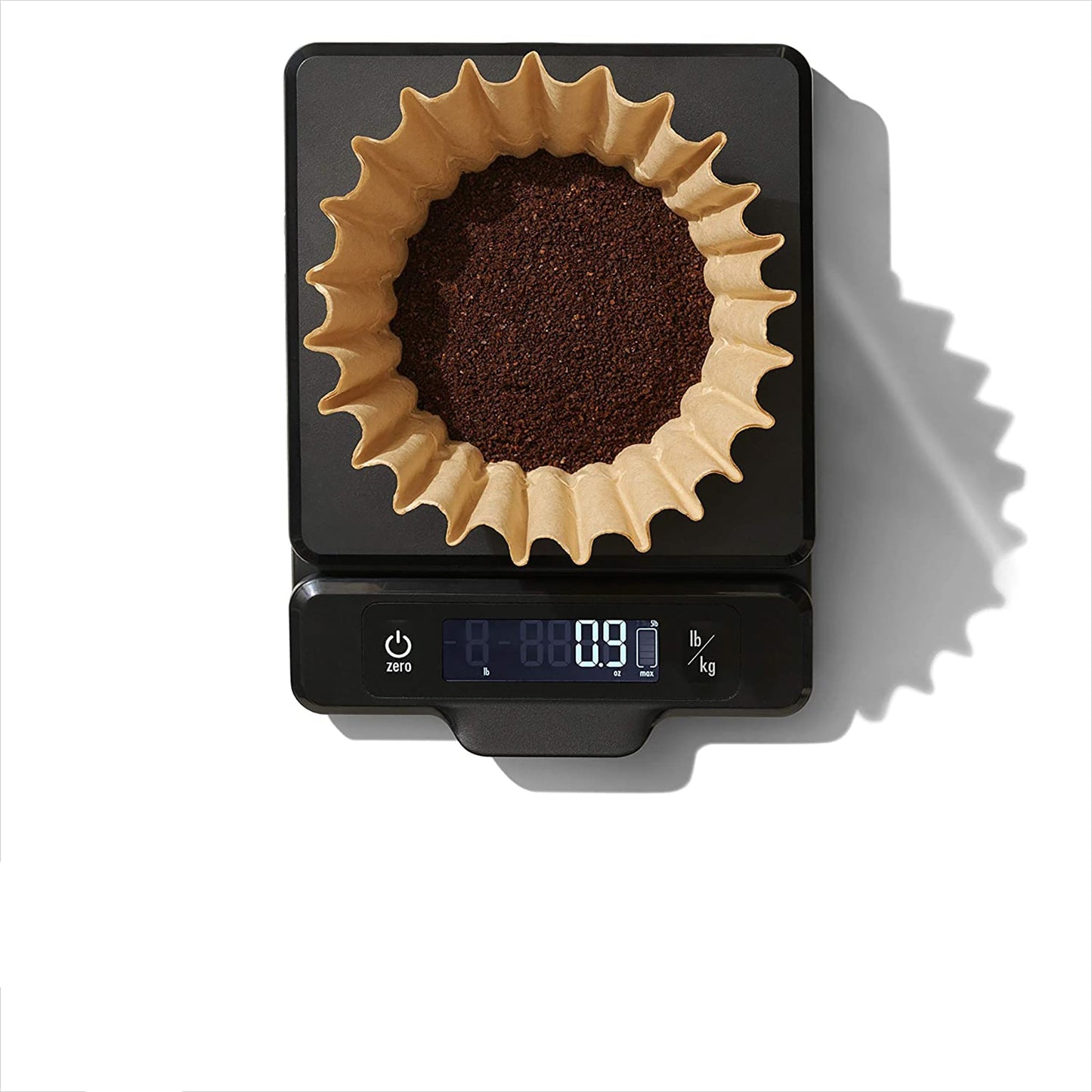 Easy to Read Food Scale with Pull Out Display - Black