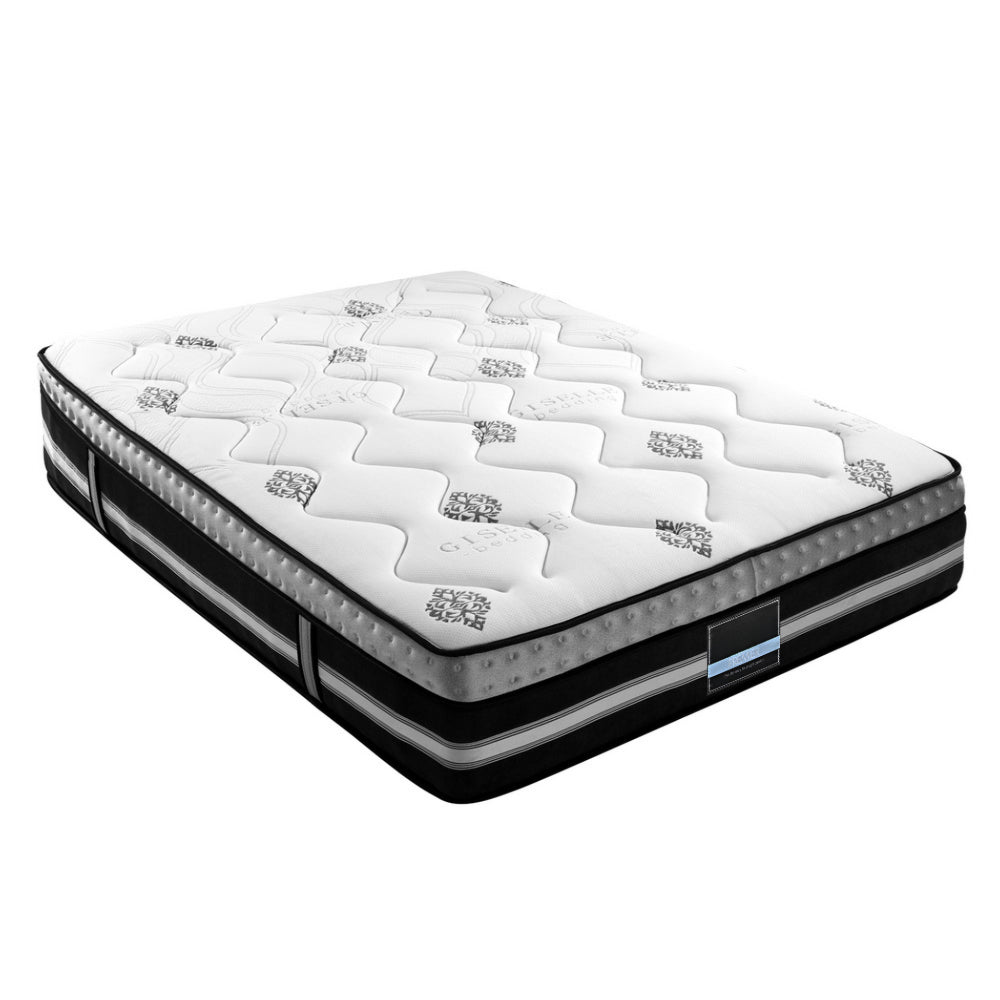 Bedding Galaxy Euro Top Cool Gel Pocket Spring Mattress - Queen