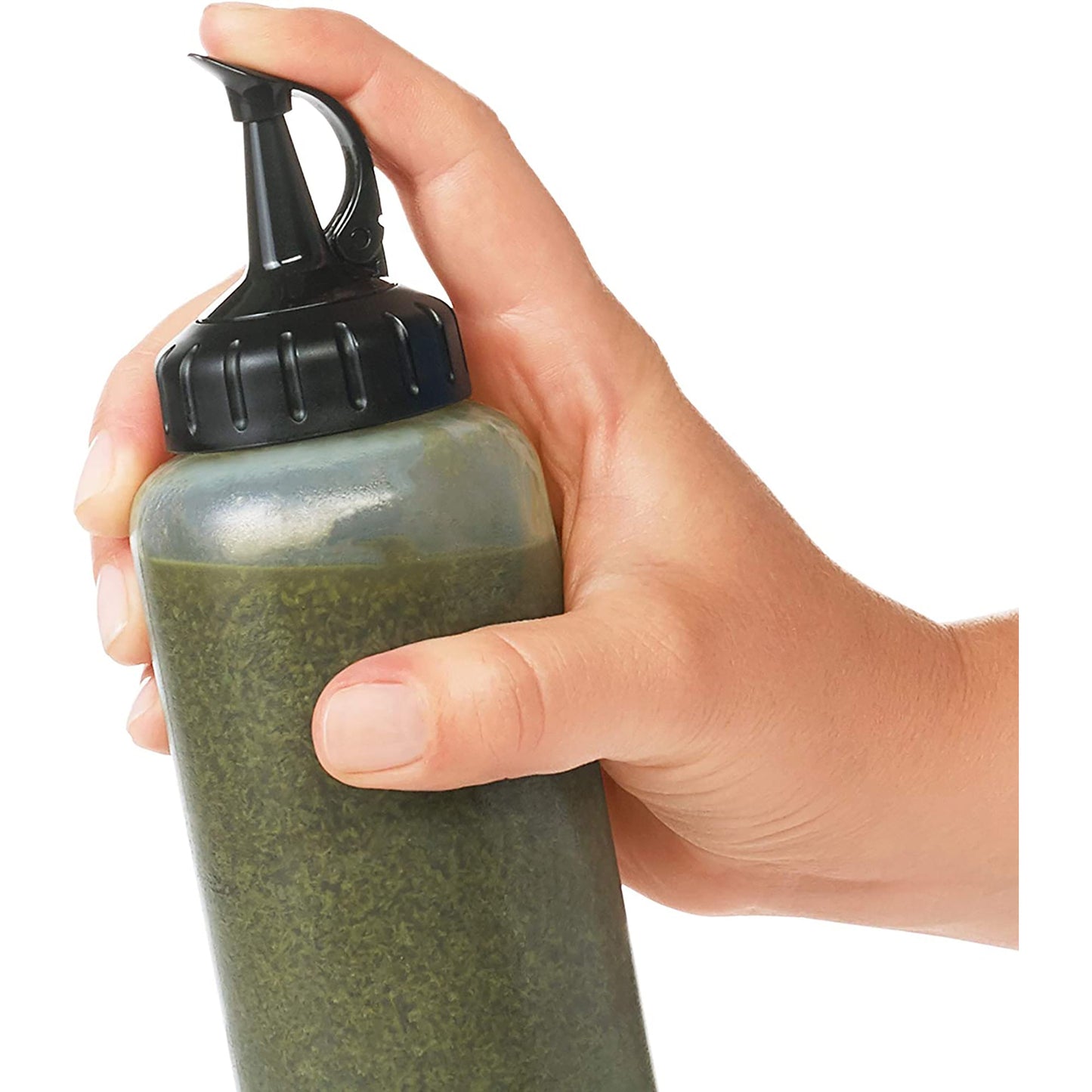 Durable Reusable PBA Free Plastic Squeeze Bottle - Large