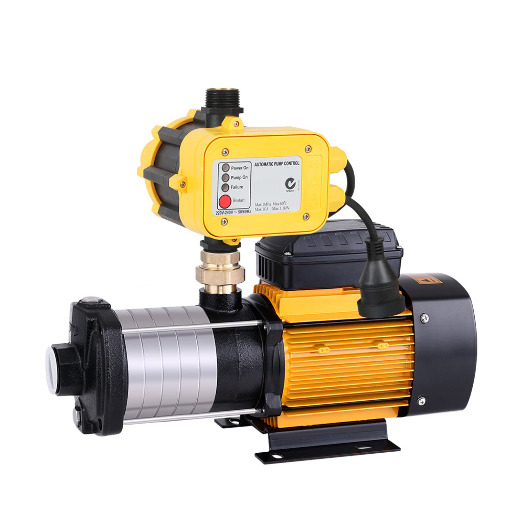 Multi Stage Water Pump Pressure Tank Garden Irrigation - 2500W